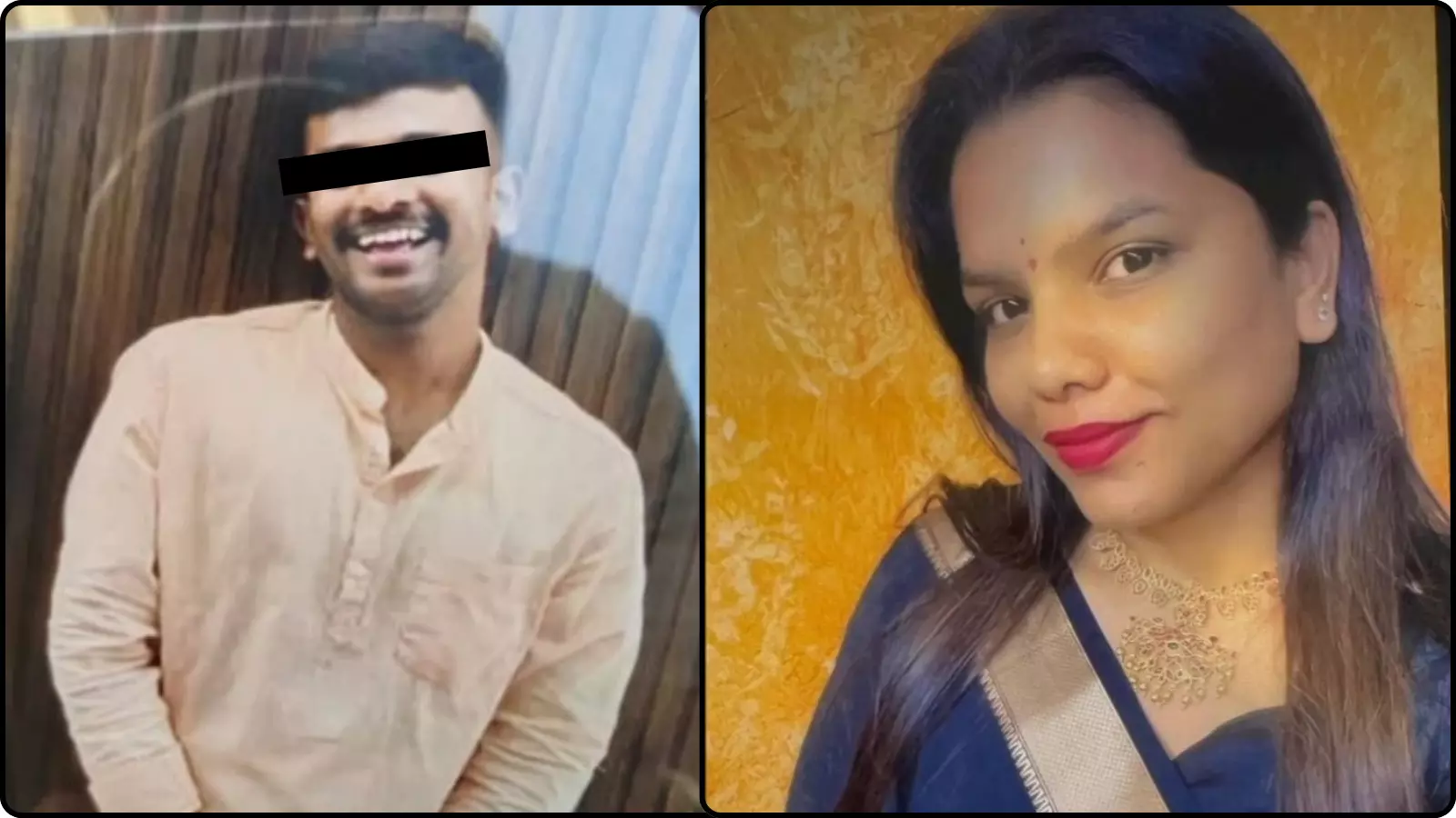 एक पुरुष और एक महिला की अलग-अलग तस्वीरें बेंगलुरु हत्या मामले के संदर्भ में दिख रही हैं। एक पुरुष और एक महिला की अलग-अलग तस्वीरें बेंगलुरु हत्या मामले के संदर्भ में दिख रही हैं।