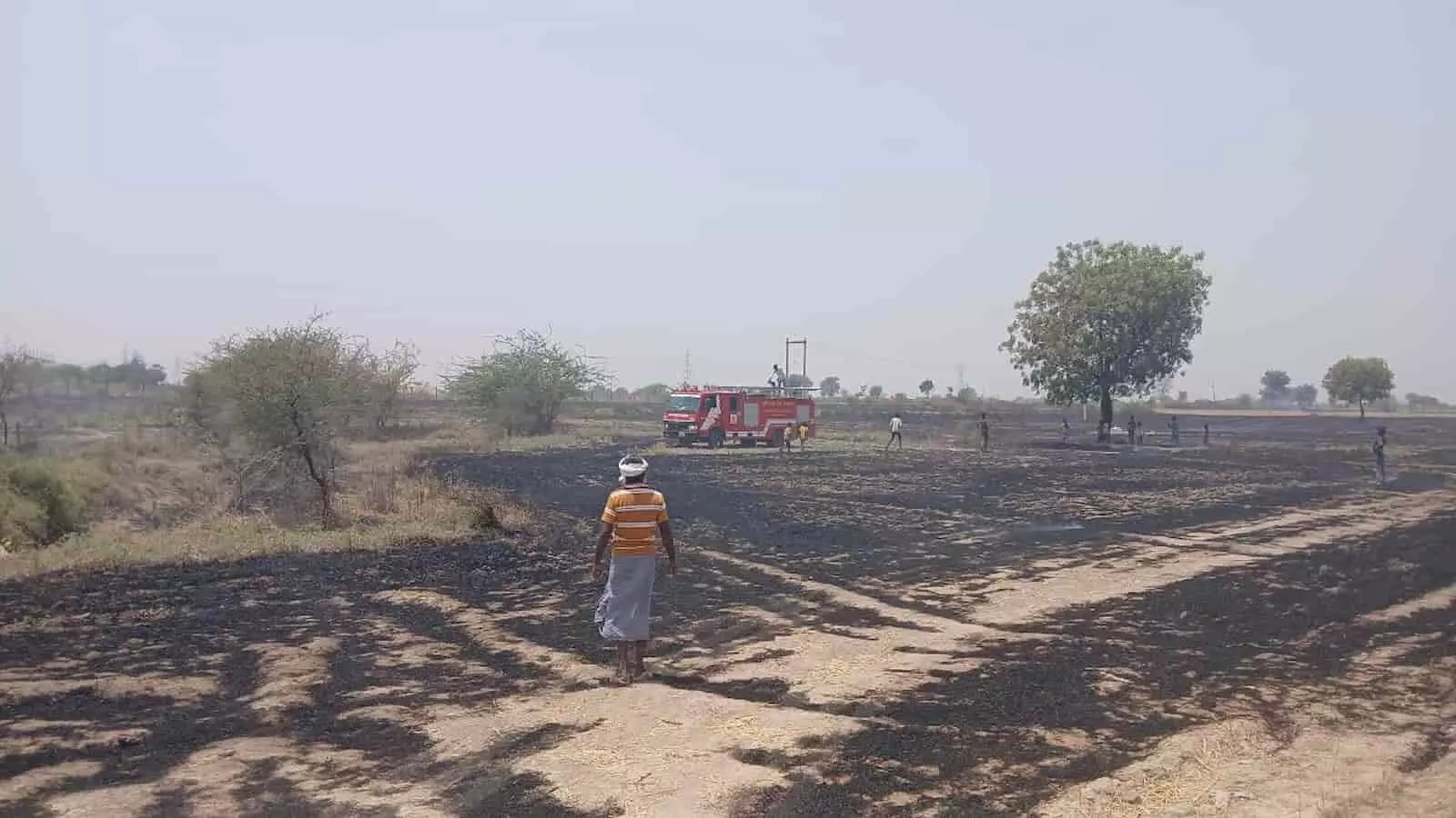 बारां: हरिपुरा मोग्या बस्ती के पास खेतों में लगी आग, दमकल ने पाया काबू बारां: हरिपुरा मोग्या बस्ती के पास खेतों में लगी आग, दमकल ने पाया काबू
