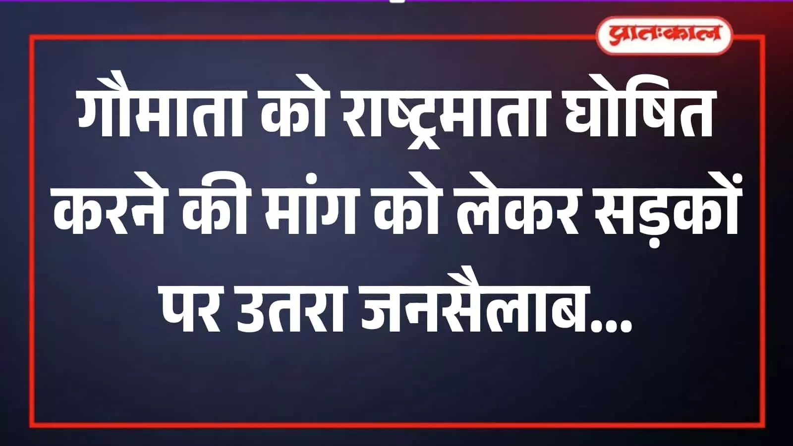 निम्बाहेड़ा के मुख्य मार्ग पर गौ संरक्षण की तख्तियां लिए प्रदर्शन करते हुए हजारों सनातनी श्रद्धालु। निम्बाहेड़ा के मुख्य मार्ग पर गौ संरक्षण की तख्तियां लिए प्रदर्शन करते हुए हजारों सनातनी श्रद्धालु।