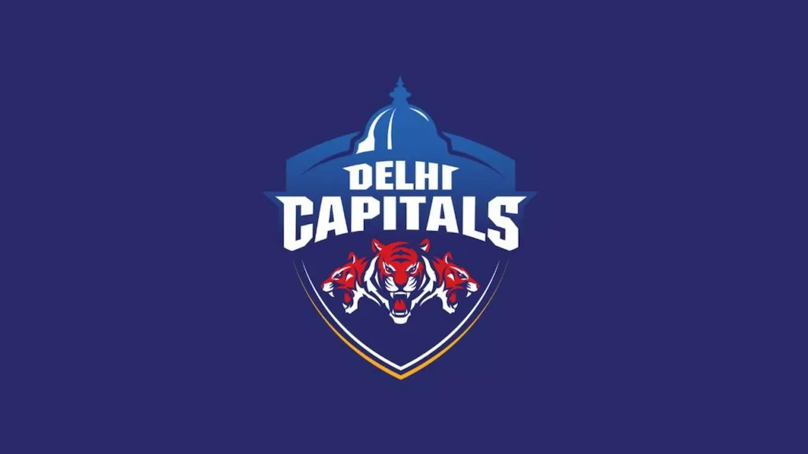 नीले रंग की पृष्ठभूमि पर दिल्ली कैपिटल्स टीम का आधिकारिक लोगो ग्राफिक के रूप में दिख रहा है। नीले रंग की पृष्ठभूमि पर दिल्ली कैपिटल्स टीम का आधिकारिक लोगो ग्राफिक के रूप में दिख रहा है।