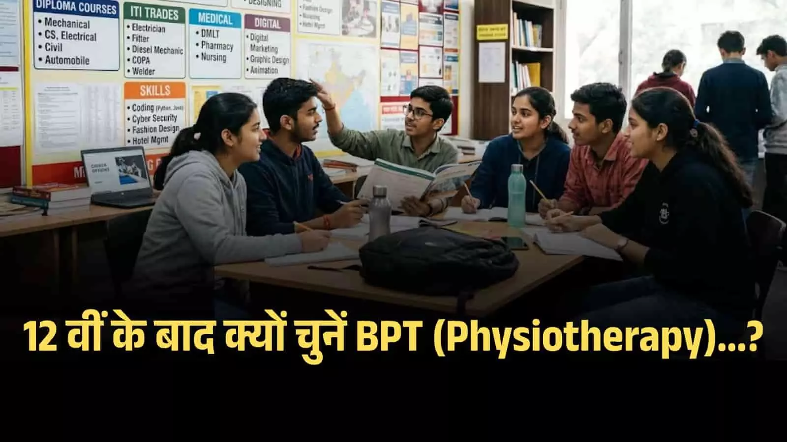 12 वीं के बाद क्यों चुनें BPT (Physiotherapy)? High Demand Skill जो Future Proof Career दे