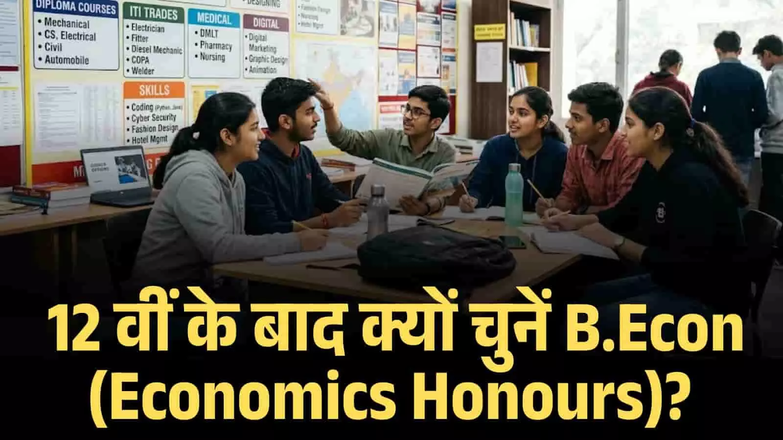 12 वीं के बाद क्यों चुनें B.Econ (Economics Honours)? Data + Money = Power Career!