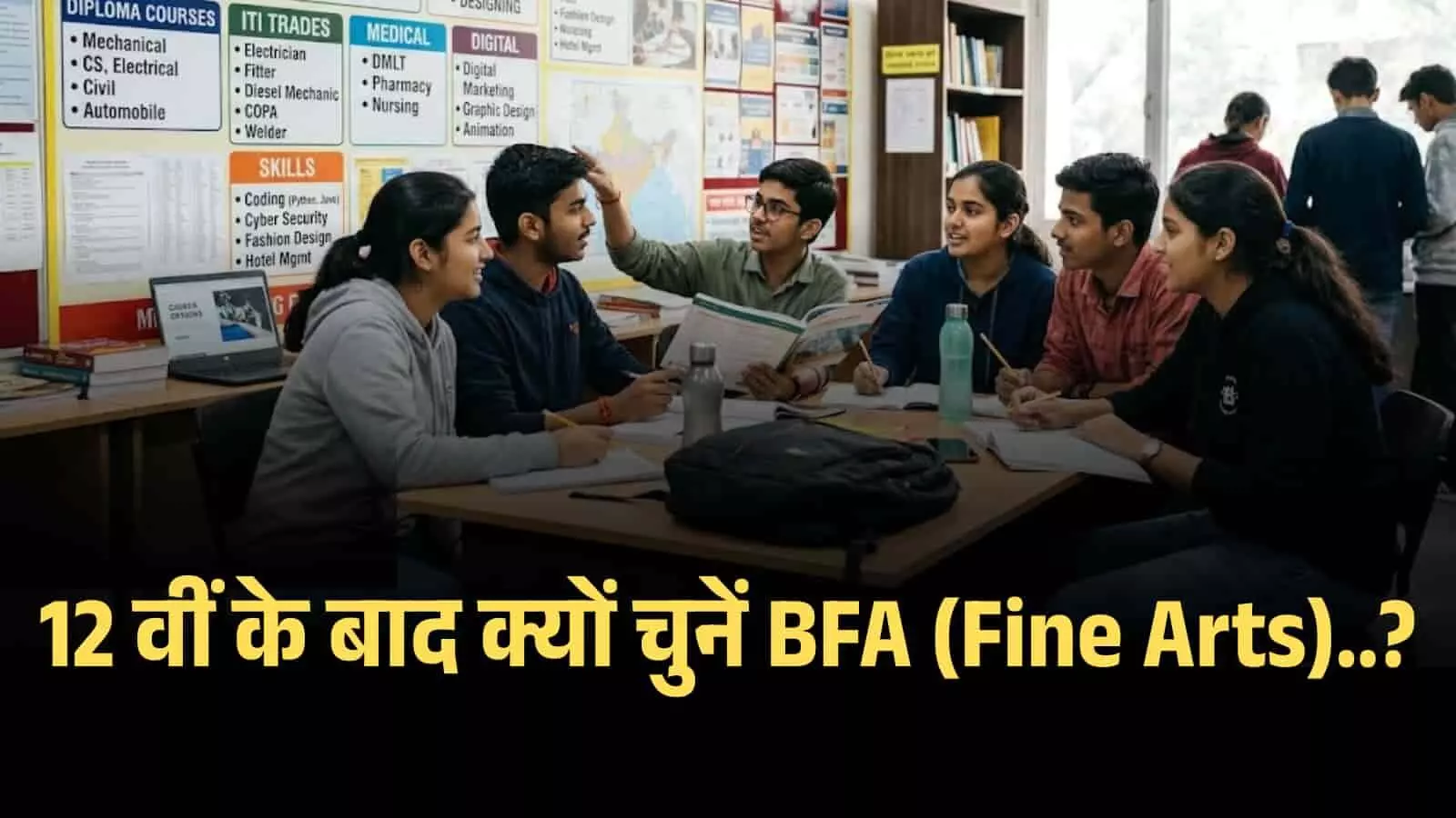 12 वीं के बाद क्यों चुनें BFA (Fine Arts)? Passion को बनाओ Powerful Career!