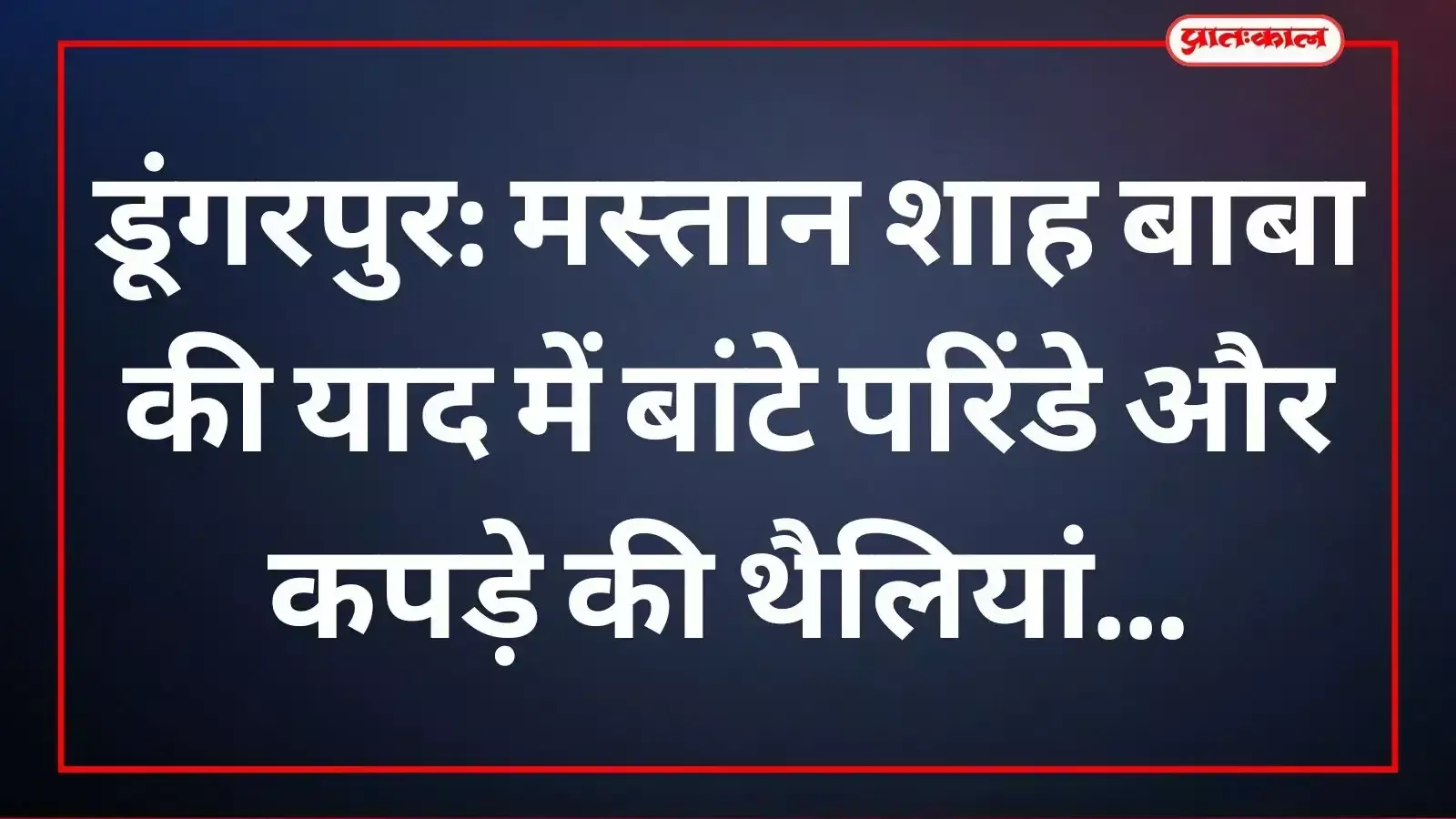 सुभाष नगर डूंगरपुर में एमएमबी ग्रुप के सदस्य पक्षियों के लिए परिंडे बांधते और थैलियां बांटते हुए।