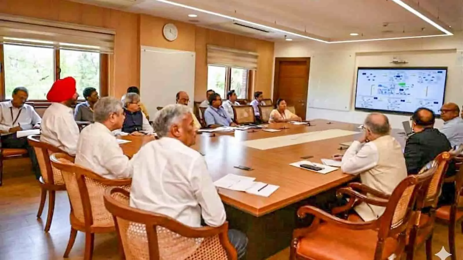रेल भवन में डिजिटल टिकटिंग प्रणाली की समीक्षा बैठक करते रेल मंत्री अश्विनी वैष्णव और अन्य अधिकारी। रेल भवन में डिजिटल टिकटिंग प्रणाली की समीक्षा बैठक करते रेल मंत्री अश्विनी वैष्णव और अन्य अधिकारी।