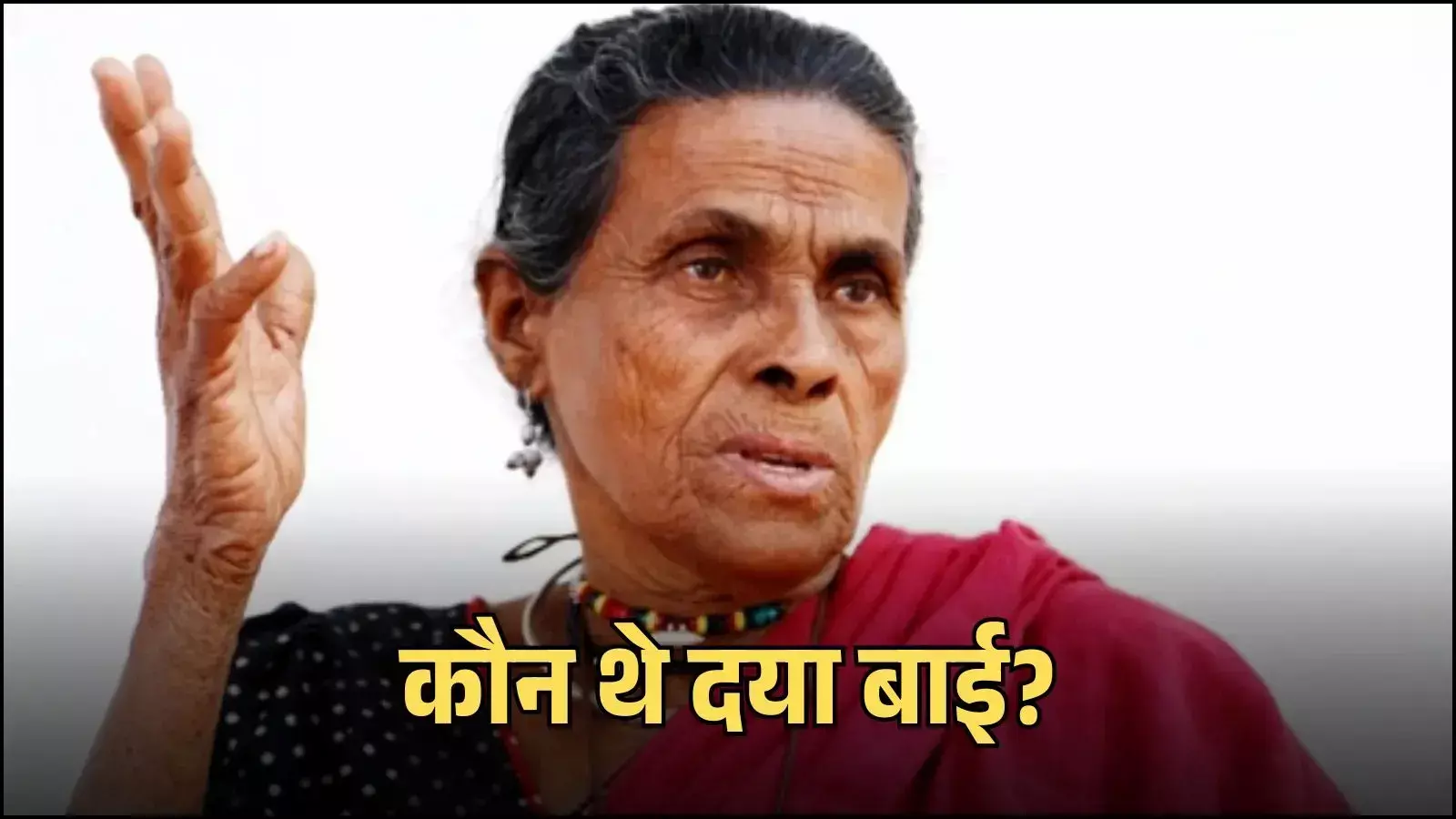 मध्य प्रदेश के छिंदवाड़ा में आदिवासी समुदाय के साथ सामाजिक कार्यों में व्यस्त समाजसेविका दया बाई। मध्य प्रदेश के छिंदवाड़ा में आदिवासी समुदाय के साथ सामाजिक कार्यों में व्यस्त समाजसेविका दया बाई।