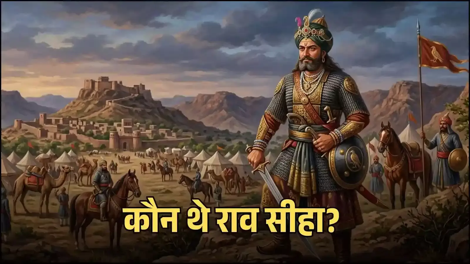 मारवाड़ के संस्थापक राव सीहा राठौड़ की प्रतिमा राजस्थान के ऐतिहासिक संदर्भ में दिखाई दे रही है। मारवाड़ के संस्थापक राव सीहा राठौड़ की प्रतिमा राजस्थान के ऐतिहासिक संदर्भ में दिखाई दे रही है।