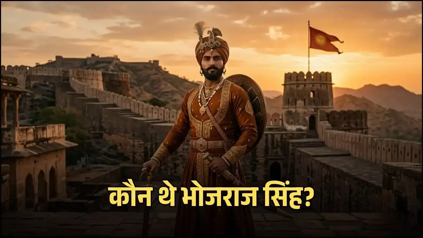 मेवाड़ के राजकुमार भोजराज सिंह सिसोदिया का अपनी रियासत में स्थित एक चित्र। मेवाड़ के राजकुमार भोजराज सिंह सिसोदिया का अपनी रियासत में स्थित एक चित्र।