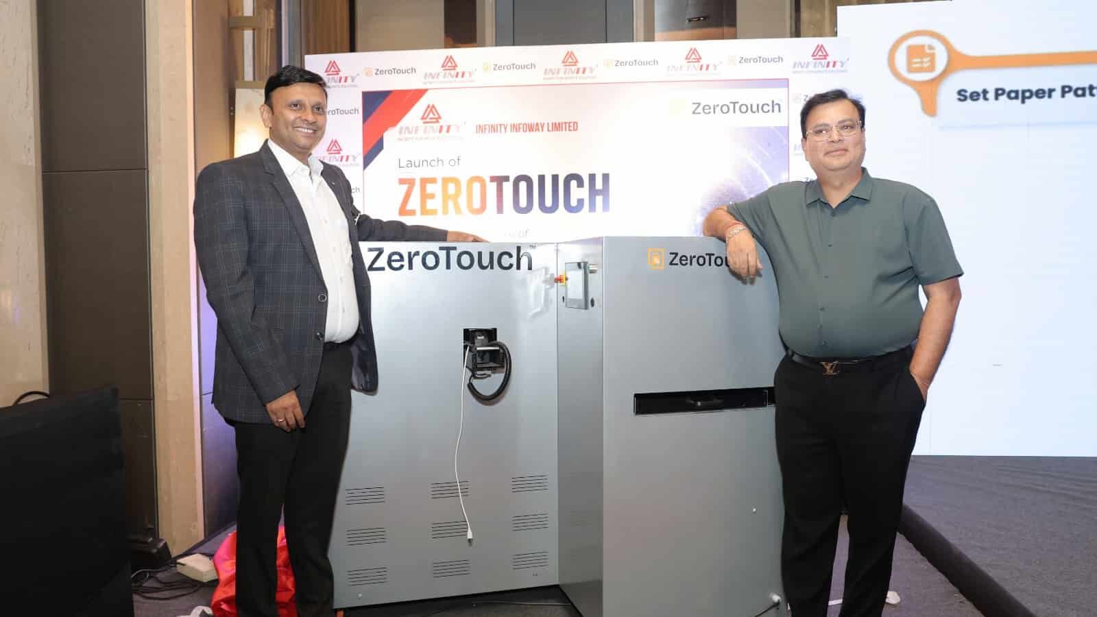 Infinity Infoway Work Infinity Infoway ने जयपुर में लॉन्च की ZEROTOUCH DaaS मशीन