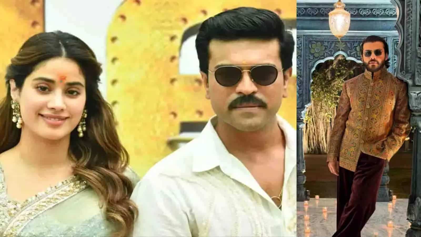 फिल्म पेड्डी के ट्रेलर लॉन्च के संदर्भ में जाह्नवी कपूर, राम चरण और शिखर पहाड़िया की तस्वीरें। फिल्म पेड्डी के ट्रेलर लॉन्च के संदर्भ में जाह्नवी कपूर, राम चरण और शिखर पहाड़िया की तस्वीरें।