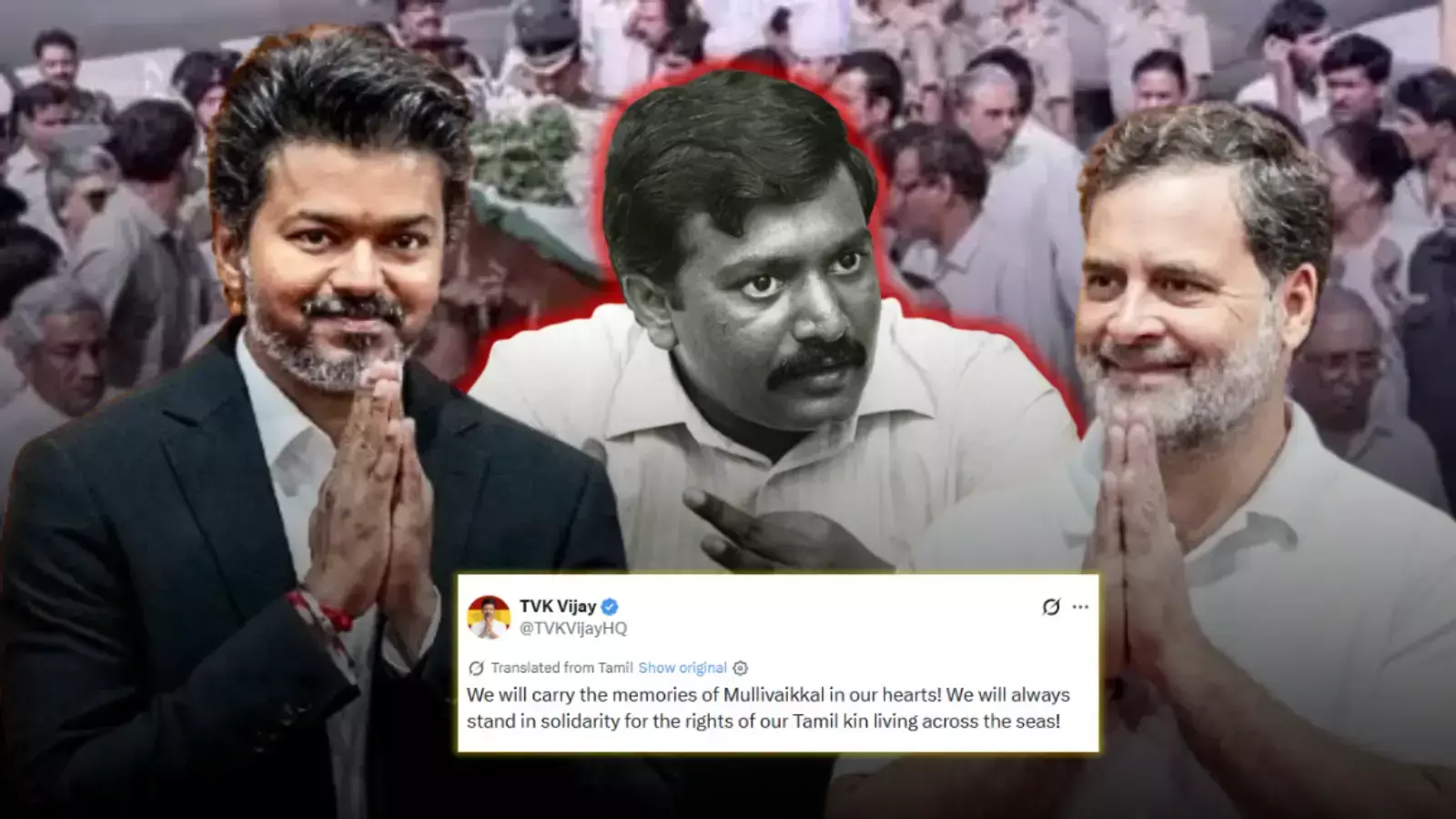 तीन नेताओं के चित्रों और एक सोशल मीडिया पोस्ट का कोलाज राजनीतिक विवाद के संदर्भ में दिख रहा है।