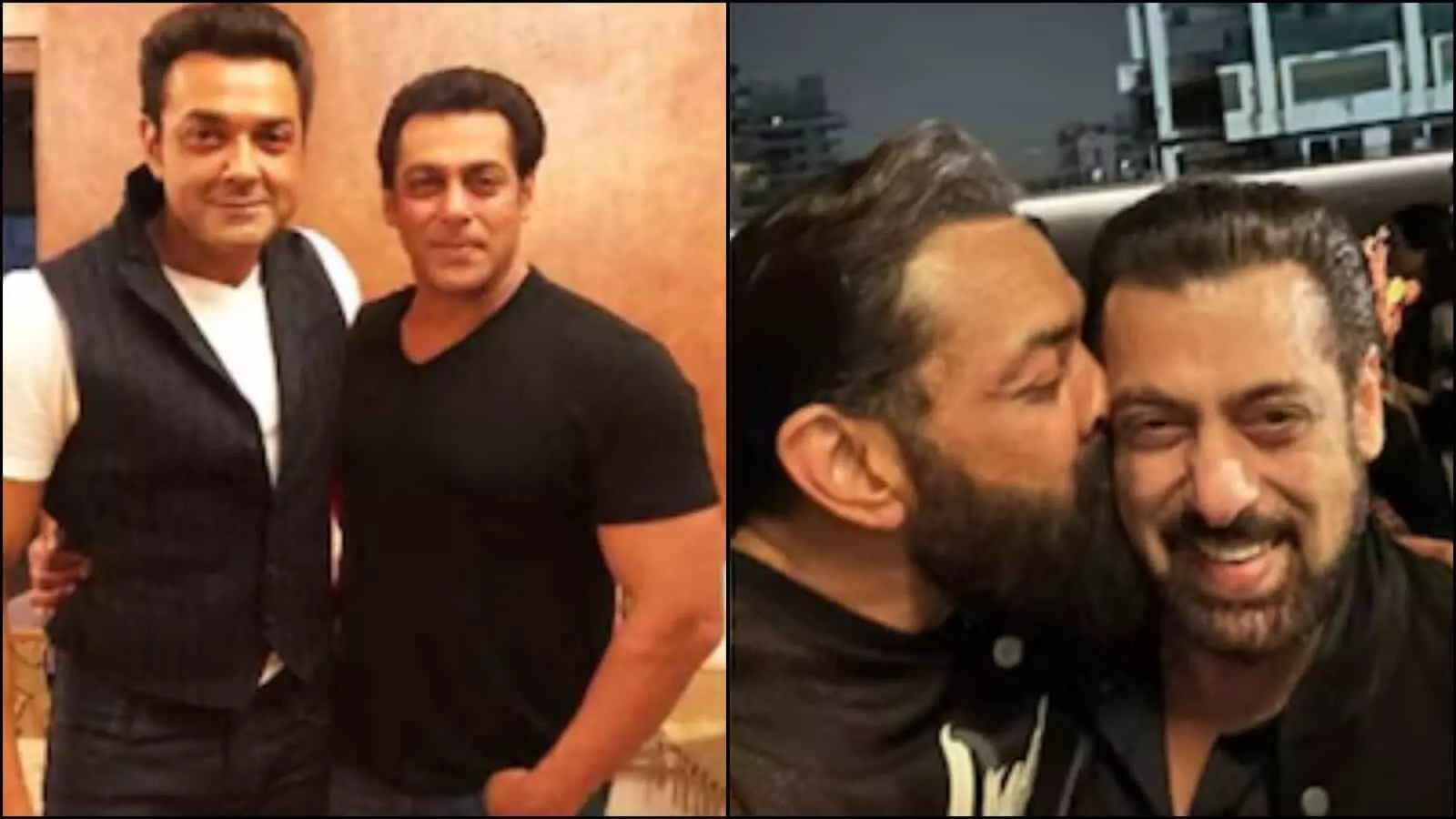 इमेज ऑल्ट टेक्स्ट: बॉबी देओल और सलमान खान एक साथ, मुंबई में करियर के संघर्षों पर चर्चा करते हुए। इमेज ऑल्ट टेक्स्ट: बॉबी देओल और सलमान खान एक साथ, मुंबई में करियर के संघर्षों पर चर्चा करते हुए।