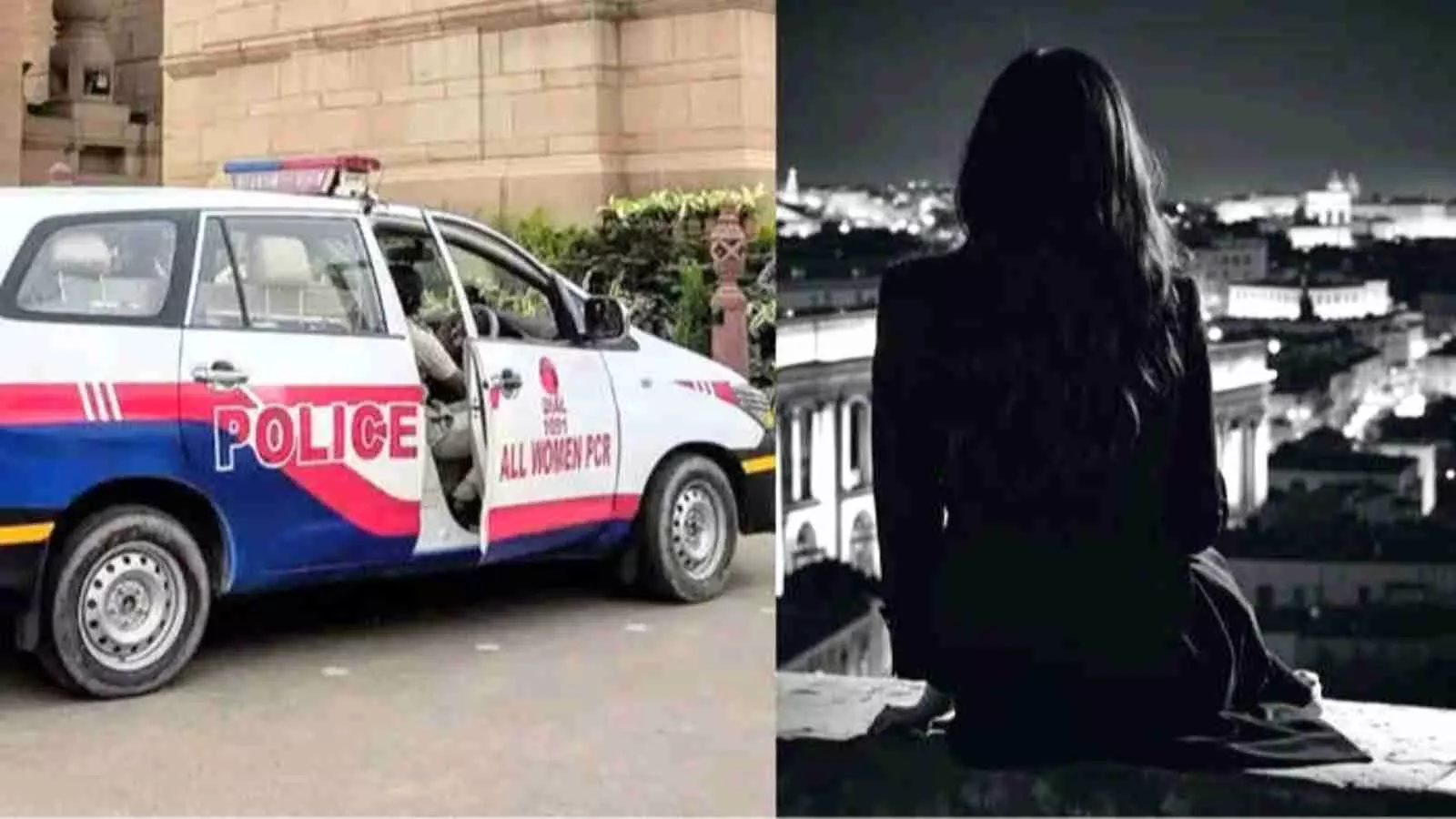 सड़क पर खड़ी दिल्ली पुलिस की सफेद पीसीआर वैन और महिला सुरक्षा गश्त का संदर्भ दिख रहा है। सड़क पर खड़ी दिल्ली पुलिस की सफेद पीसीआर वैन और महिला सुरक्षा गश्त का संदर्भ दिख रहा है।