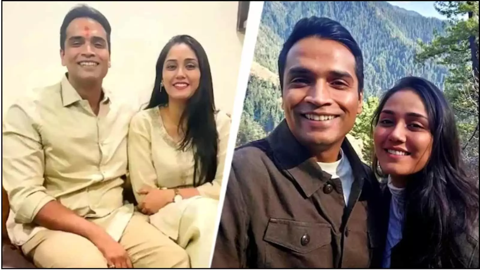 ट्विशा शर्मा मौत मामले के मुख्य आरोपी पति समर्थ सिंह और मृतका ट्विशा शर्मा की फाइल फोटो। ट्विशा शर्मा मौत मामले के मुख्य आरोपी पति समर्थ सिंह और मृतका ट्विशा शर्मा की फाइल फोटो।