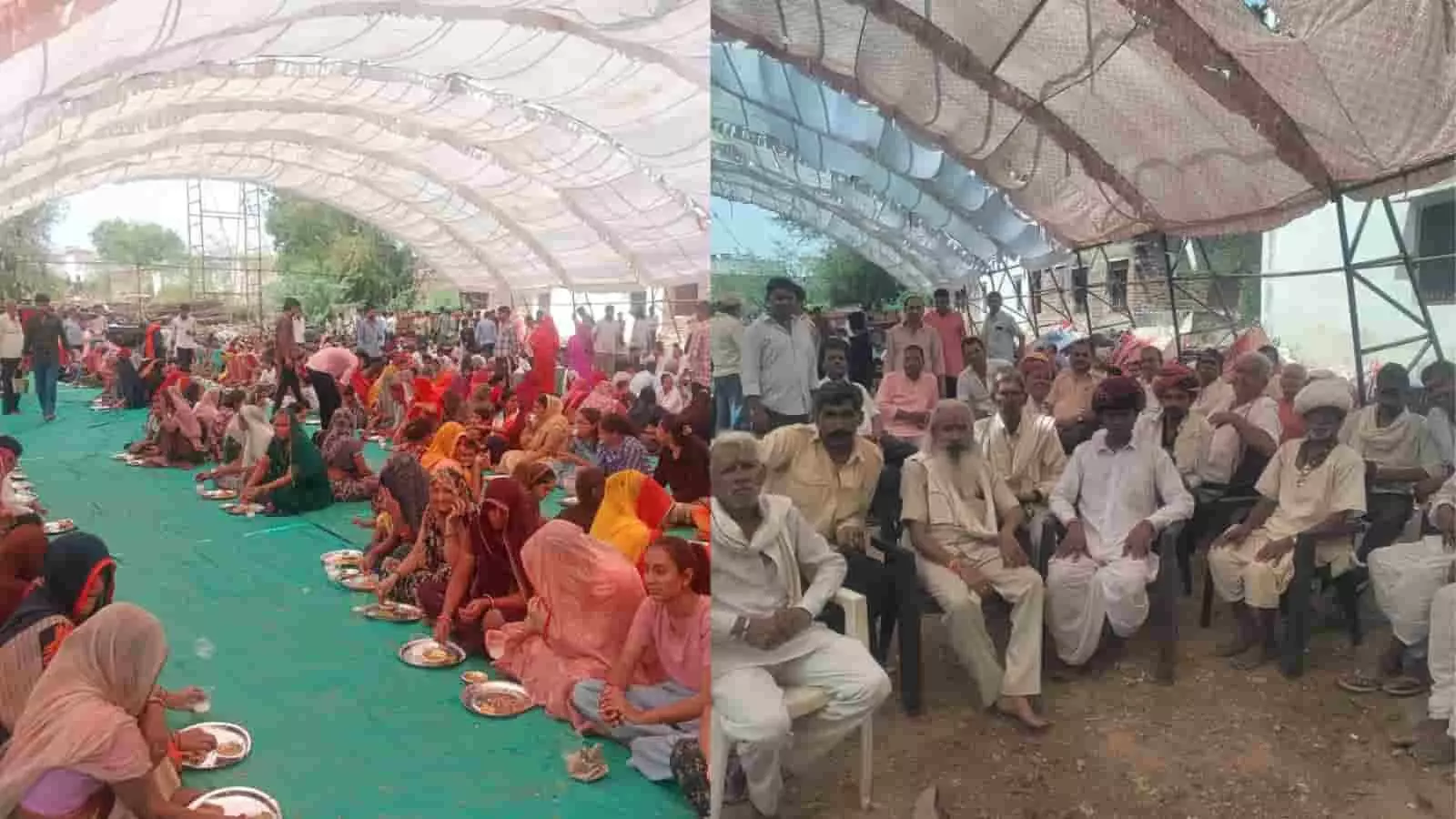 खेरोदा में विद्युत ग्रिड परियोजना निरस्त होने पर भजन संध्या में शामिल हुए स्थानीय ग्रामीण। खेरोदा में विद्युत ग्रिड परियोजना निरस्त होने पर भजन संध्या में शामिल हुए स्थानीय ग्रामीण।