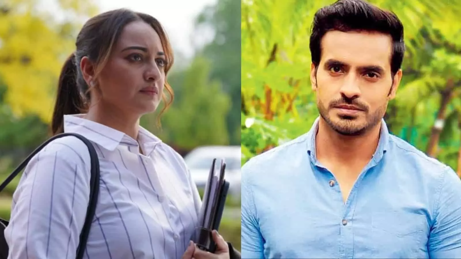 फिल्म सिस्टम के सेट पर अभिनेत्री सोनाक्षी सिन्हा और अभिनेता उपेंद्र चौहान बातचीत करते हुए। फिल्म सिस्टम के सेट पर अभिनेत्री सोनाक्षी सिन्हा और अभिनेता उपेंद्र चौहान बातचीत करते हुए।