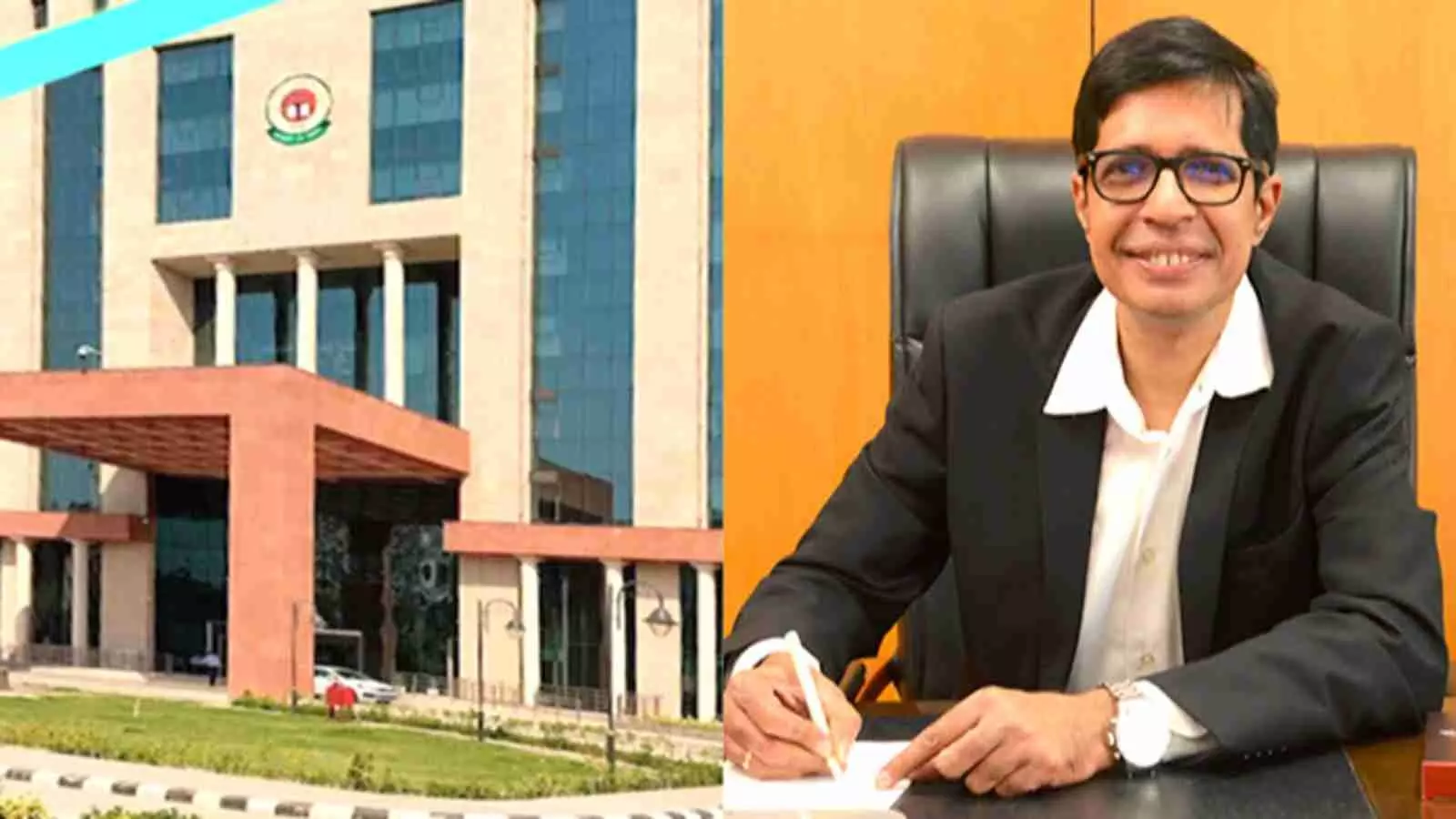 दिल्ली में सीबीएसई मुख्यालय की इमारत और कार्यालय में बैठे आईआईटी मद्रास के निदेशक वी कामाकोटी। दिल्ली में सीबीएसई मुख्यालय की इमारत और कार्यालय में बैठे आईआईटी मद्रास के निदेशक वी कामाकोटी।