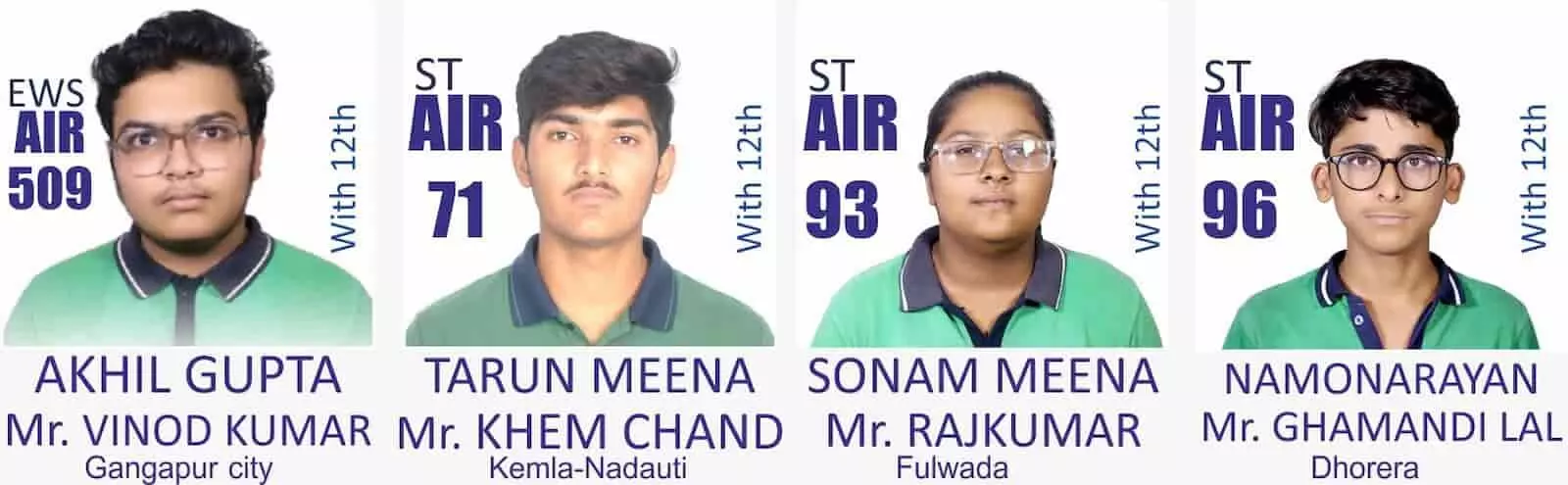 जेईई एडवांस्ड 2026 में सफल डी.एस. साइंस इंस्टीट्यूट के विद्यार्थी गंगापुर सिटी में अपनी उपलब्धि का प्रदर्शन करते हुए। जेईई एडवांस्ड 2026 में सफल डी.एस. साइंस इंस्टीट्यूट के विद्यार्थी गंगापुर सिटी में अपनी उपलब्धि का प्रदर्शन करते हुए।