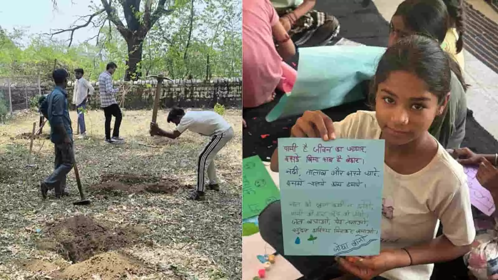 बारां में वंदे गंगा अभियान के तहत जल संरक्षण के लिए तैयार की गई रूपरेखा की एक फाइल फोटो। बारां में वंदे गंगा अभियान के तहत जल संरक्षण के लिए तैयार की गई रूपरेखा की एक फाइल फोटो।
