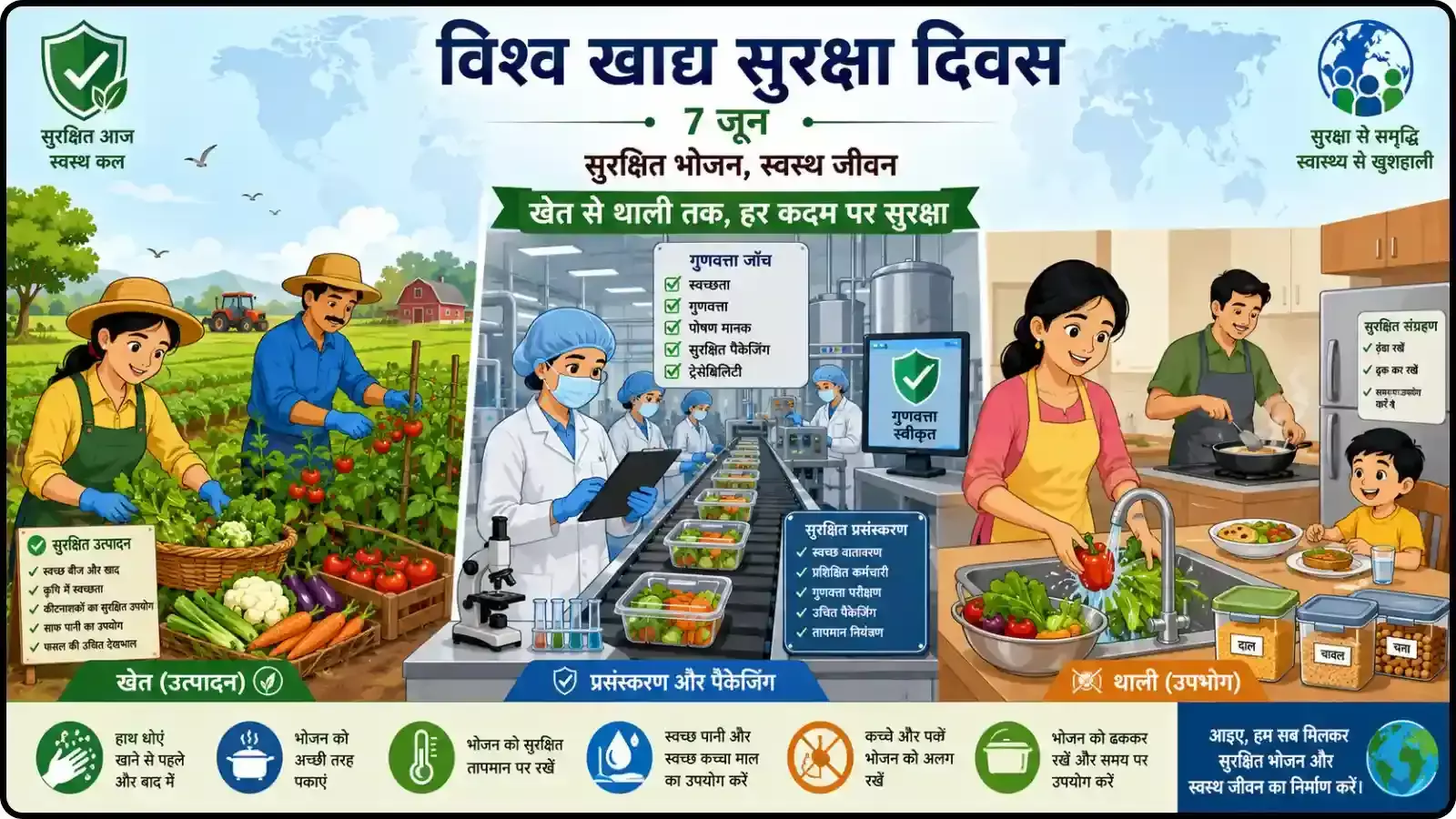 क्यों मनाया जाता है World Food Safety Day? जानिए क्या है इस साल का थीम