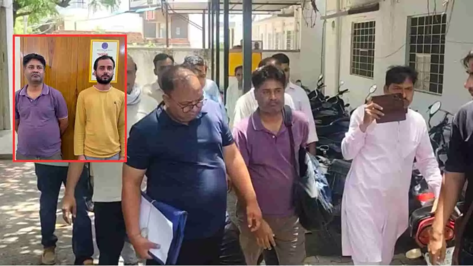 टोंक में रिश्वत लेते गिरफ्तार बिजली विभाग के सहायक अभियंता और कम्प्यूटर ऑपरेटर। टोंक में रिश्वत लेते गिरफ्तार बिजली विभाग के सहायक अभियंता और कम्प्यूटर ऑपरेटर।