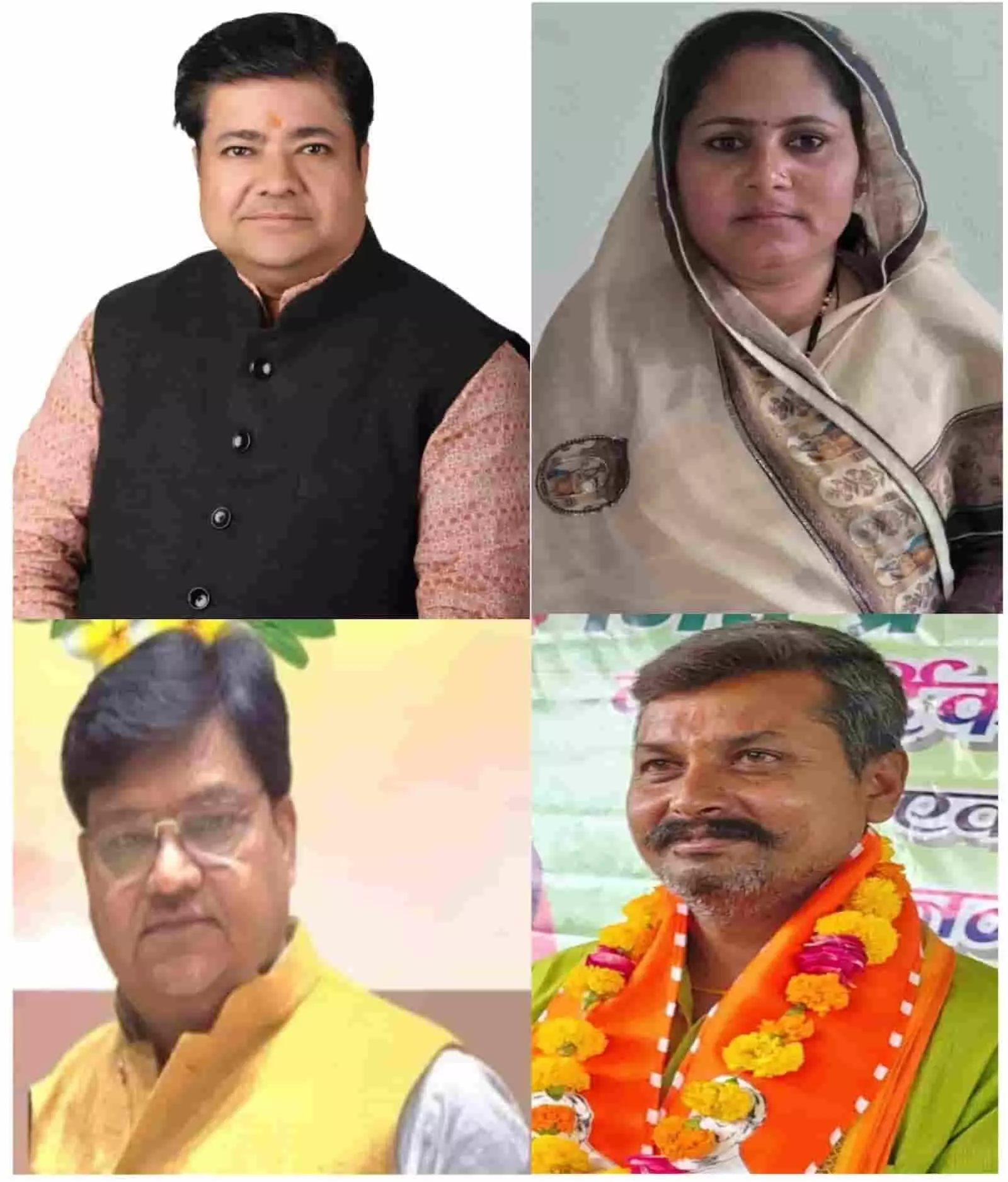 सवाई माधोपुर सतर्कता समिति के नवनियुक्त सदस्यों शिवरतन अग्रवाल, मंजू गुर्जर, सुशील दीक्षित और जमना लाल वैष्णव की संयुक्त कोलाज तस्वीरें। सवाई माधोपुर सतर्कता समिति के नवनियुक्त सदस्यों शिवरतन अग्रवाल, मंजू गुर्जर, सुशील दीक्षित और जमना लाल वैष्णव की संयुक्त कोलाज तस्वीरें।