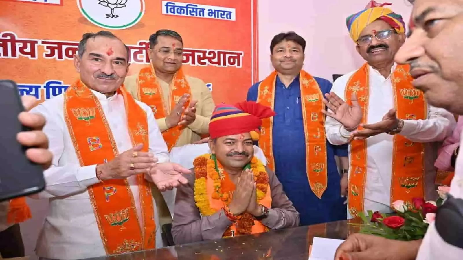Dr. Mahendra Kumawat Assumes Charge as Rajasthan OBC Morcha President Dr. Mahendra Kumawat Assumes Charge as Rajasthan OBC Morcha President