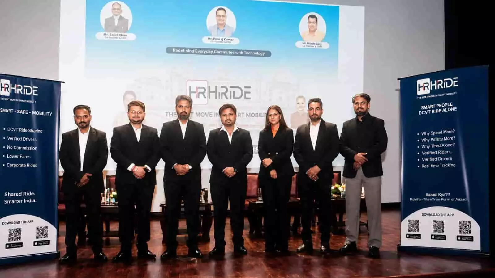 तस्वीर में हाई राइड इंडिया के पदाधिकारी जयपुर में स्मार्ट मोबिलिटी एप लॉन्च करते हुए। तस्वीर में हाई राइड इंडिया के पदाधिकारी जयपुर में स्मार्ट मोबिलिटी एप लॉन्च करते हुए।