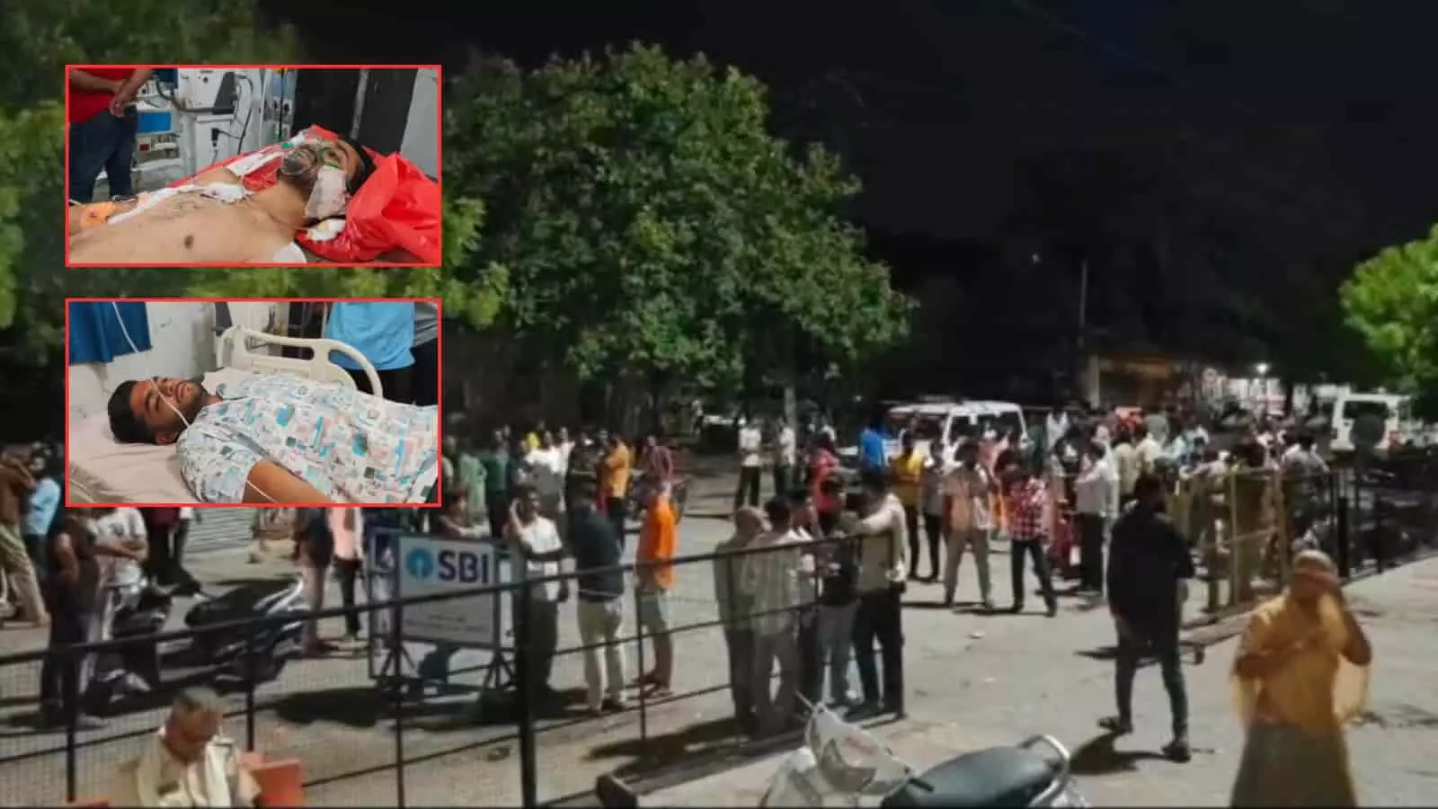भीलवाड़ा में प्रेम विवाह की रंजिश के चलते हमले में घायल दो भाई अस्पताल में भर्ती। भीलवाड़ा में प्रेम विवाह की रंजिश के चलते हमले में घायल दो भाई अस्पताल में भर्ती।
