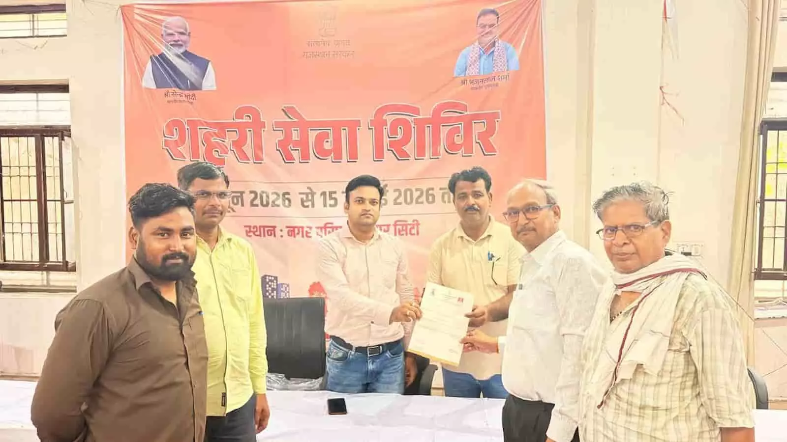 गंगापुर सिटी: शहरी सेवा शिविर में उमड़ा जनसैलाब, एक ही दिन में 214 समस्याओं का मौके पर निस्तारण