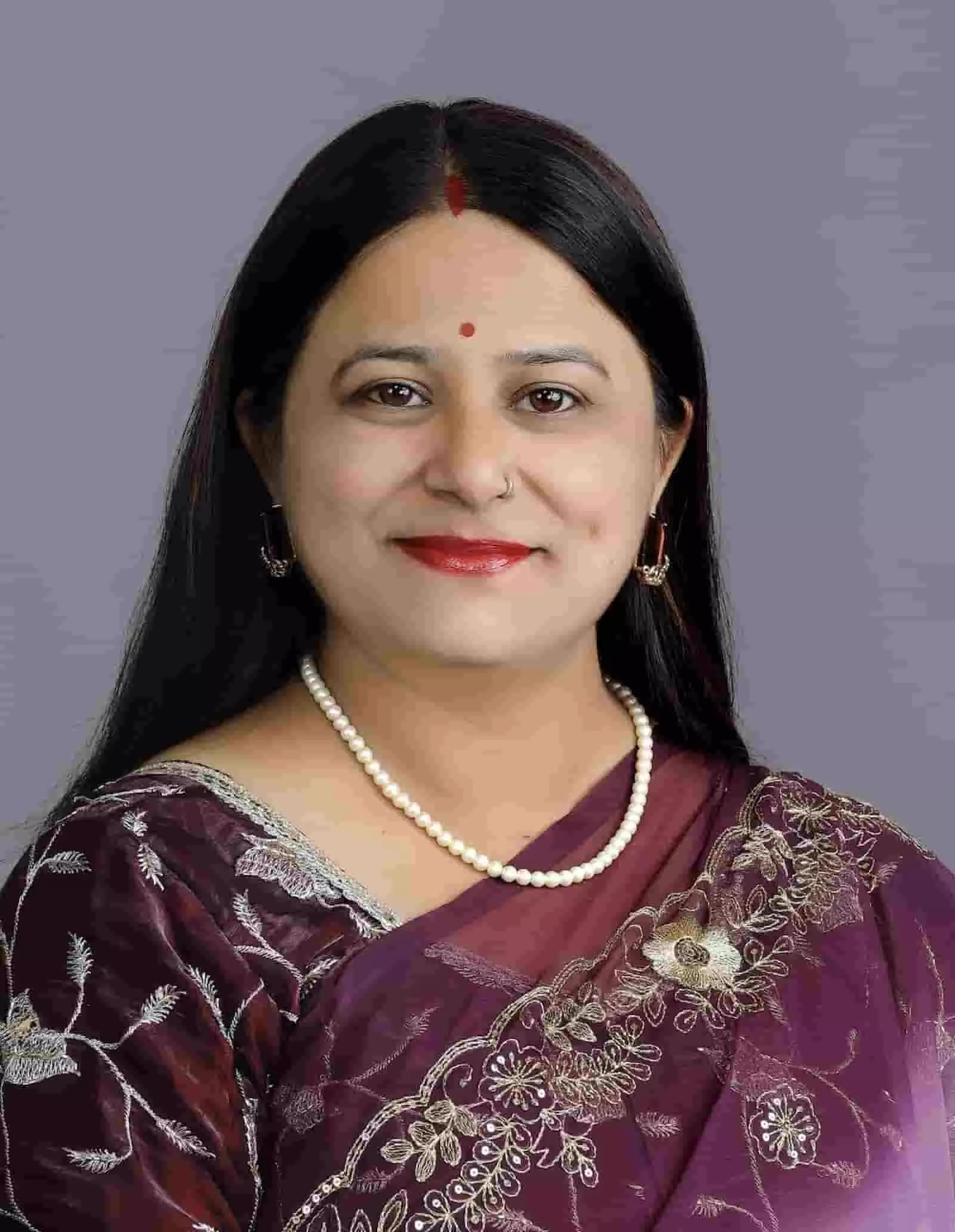 त्रिवेदी मेवाड़ा ब्राह्मण समाज के अधिवेशन में महिला अध्यक्ष पद पर निर्विरोध निर्वाचित हुईं श्रीमती निवेदिता व्यास की तस्वीर। त्रिवेदी मेवाड़ा ब्राह्मण समाज के अधिवेशन में महिला अध्यक्ष पद पर निर्विरोध निर्वाचित हुईं श्रीमती निवेदिता व्यास की तस्वीर।