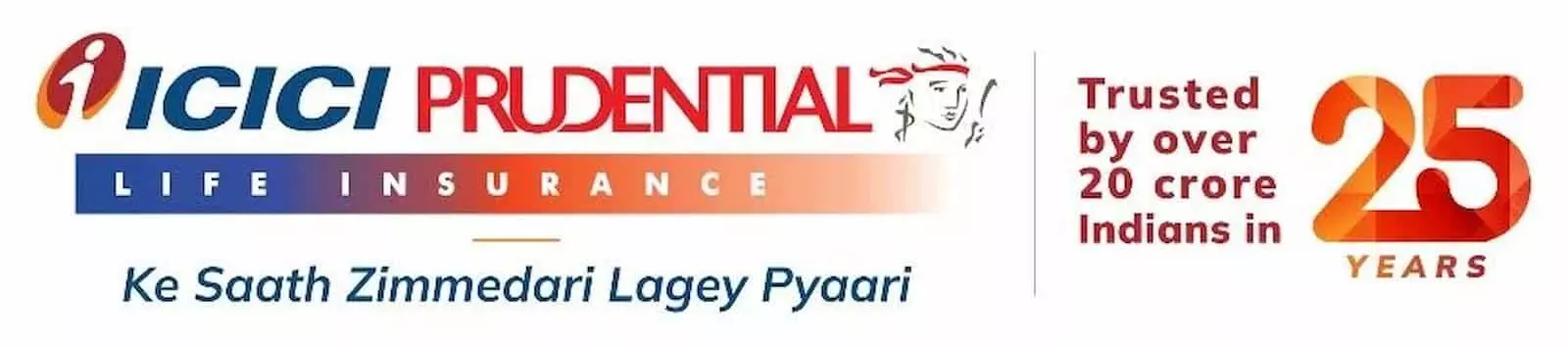 तस्वीर में ICICI प्रूडेंशियल लाइफ इंश्योरेंस का आधिकारिक लोगो और 25 वर्षों का विश्वास दिख रहा है। तस्वीर में ICICI प्रूडेंशियल लाइफ इंश्योरेंस का आधिकारिक लोगो और 25 वर्षों का विश्वास दिख रहा है।