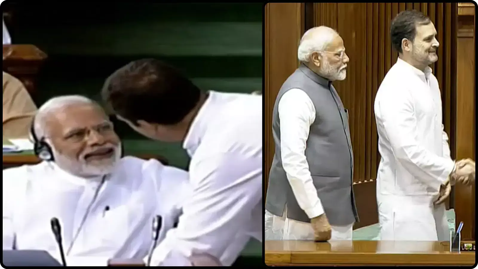संसद भवन के भीतर बातचीत करते हुए प्रधानमंत्री नरेंद्र मोदी और कांग्रेस नेता राहुल गांधी की फाइल फोटो। संसद भवन के भीतर बातचीत करते हुए प्रधानमंत्री नरेंद्र मोदी और कांग्रेस नेता राहुल गांधी की फाइल फोटो।