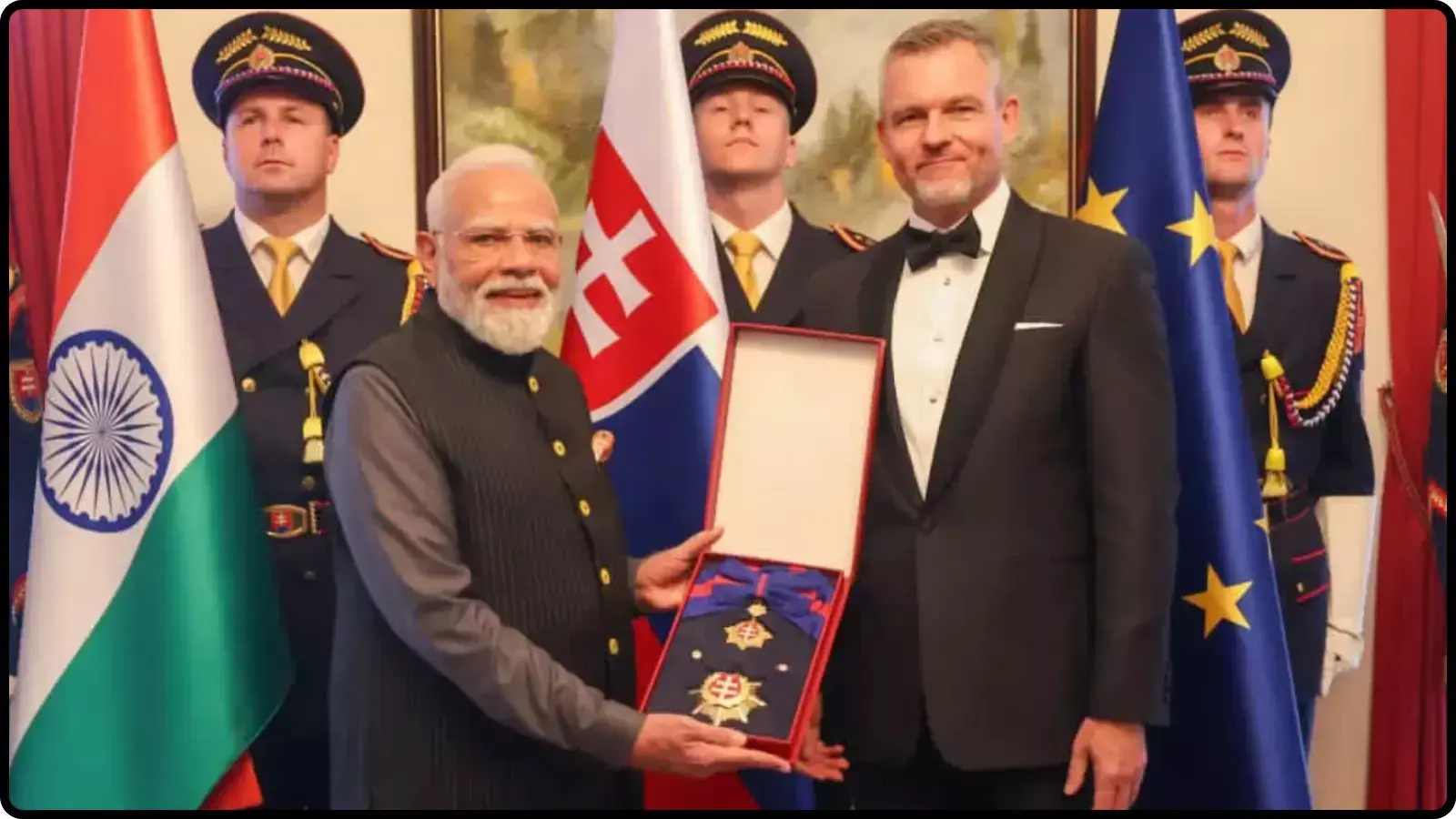 स्लोवाकिया में पीएम मोदी का सरप्राइज गिफ्ट: वैश्विक मंच पर बिहार के ठेकुआ ने बटोरीं सुर्खियां! स्लोवाकिया में पीएम मोदी का सरप्राइज गिफ्ट: वैश्विक मंच पर बिहार के ठेकुआ ने बटोरीं सुर्खियां!