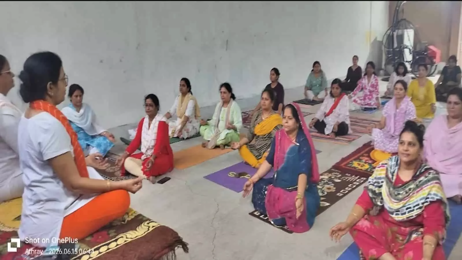 अंतरराष्ट्रीय योग दिवस: बारां में भाजपा महिला मोर्चा ने योग से जगाई स्वस्थ जीवन की अलख
