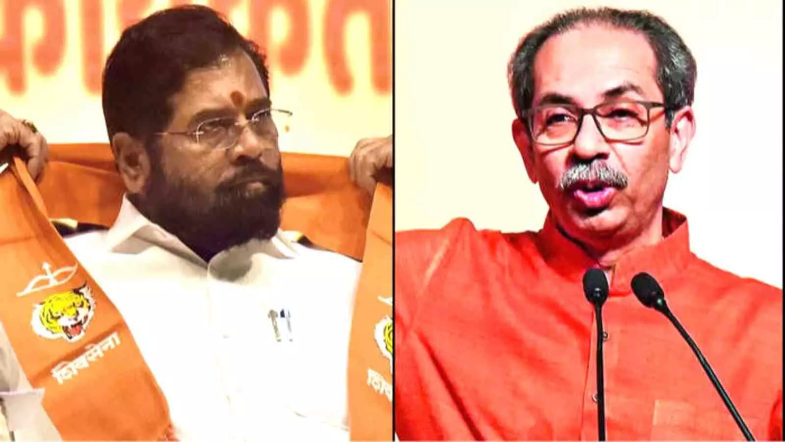 फाइल फोटो में मुख्यमंत्री एकनाथ शिंदे और शिवसेना यूबीटी प्रमुख उद्धव ठाकरे दिखाई दे रहे हैं। फाइल फोटो में मुख्यमंत्री एकनाथ शिंदे और शिवसेना यूबीटी प्रमुख उद्धव ठाकरे दिखाई दे रहे हैं।