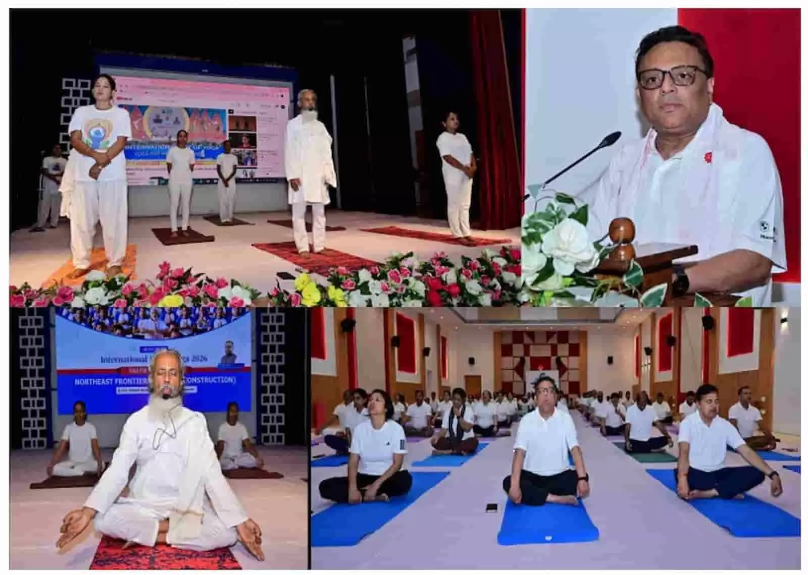 तस्वीर में श्री भवानी निकेतन में अंतरराष्ट्रीय योग दिवस पर हार्टफुलनेस ध्यान करते हुए प्रतिभागी दिख रहे हैं। तस्वीर में श्री भवानी निकेतन में अंतरराष्ट्रीय योग दिवस पर हार्टफुलनेस ध्यान करते हुए प्रतिभागी दिख रहे हैं।