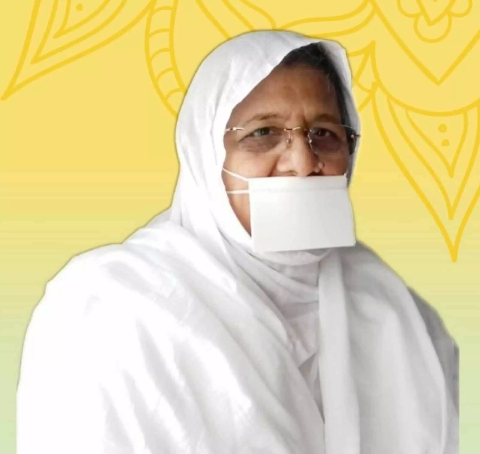 तस्वीर में महासती सुधा कंवर म.सा. दिख रही हैं, जो पनवेल में आयोजित चातुर्मास में शामिल होंगी। तस्वीर में महासती सुधा कंवर म.सा. दिख रही हैं, जो पनवेल में आयोजित चातुर्मास में शामिल होंगी।