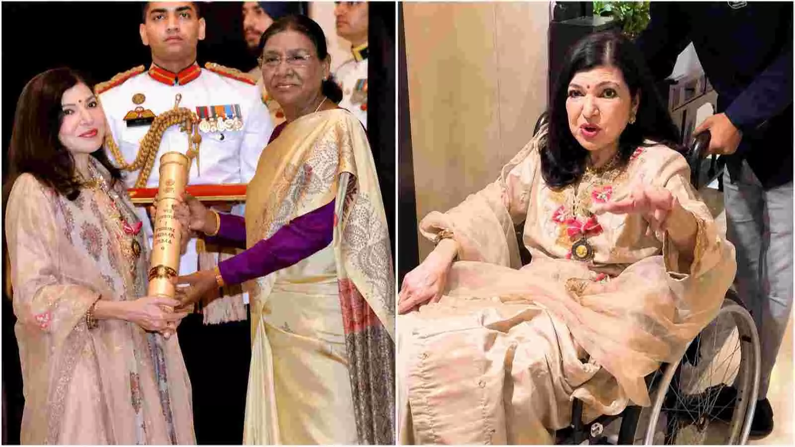 पद्म भूषण से सम्मानित हुईं अलका याग्निक,सम्मान लेने पहुंचीं सिंगर की हालत देख भावुक हुए प्रशंसक|