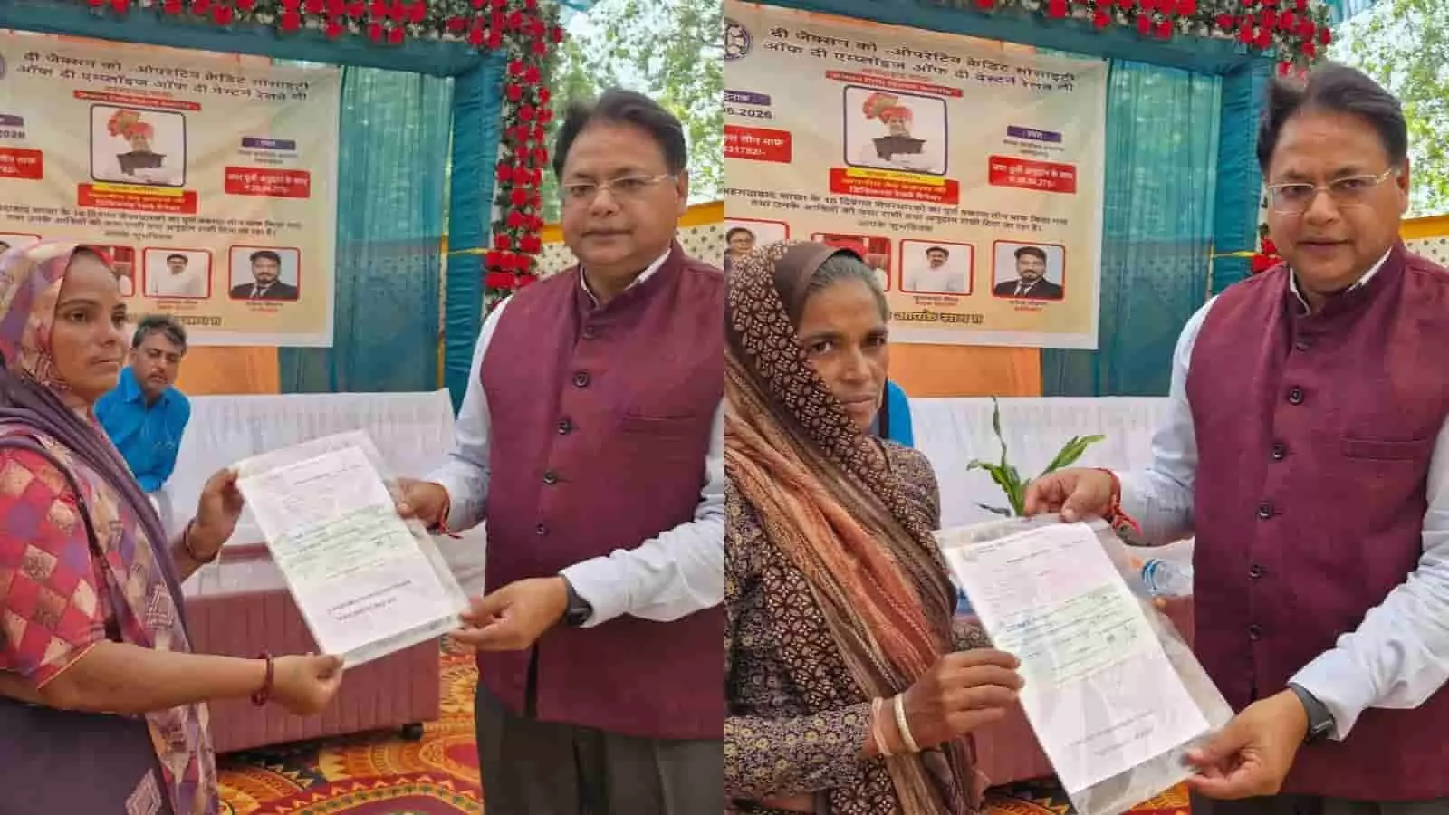 तस्वीर में मंडल रेल प्रबंधक वेद प्रकाश अहमदाबाद में महिला लाभार्थियों को चेक सौंपते हुए दिख रहे हैं। तस्वीर में मंडल रेल प्रबंधक वेद प्रकाश अहमदाबाद में महिला लाभार्थियों को चेक सौंपते हुए दिख रहे हैं।