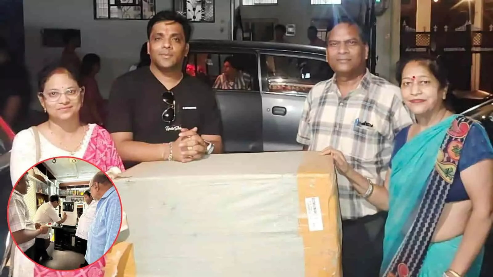 समाजसेवी परिवार द्वारा मंजुश्री स्नेह संस्थान को ऑक्सीजन कंसंट्रेटर सौंपते हुए। समाजसेवी परिवार द्वारा मंजुश्री स्नेह संस्थान को ऑक्सीजन कंसंट्रेटर सौंपते हुए।