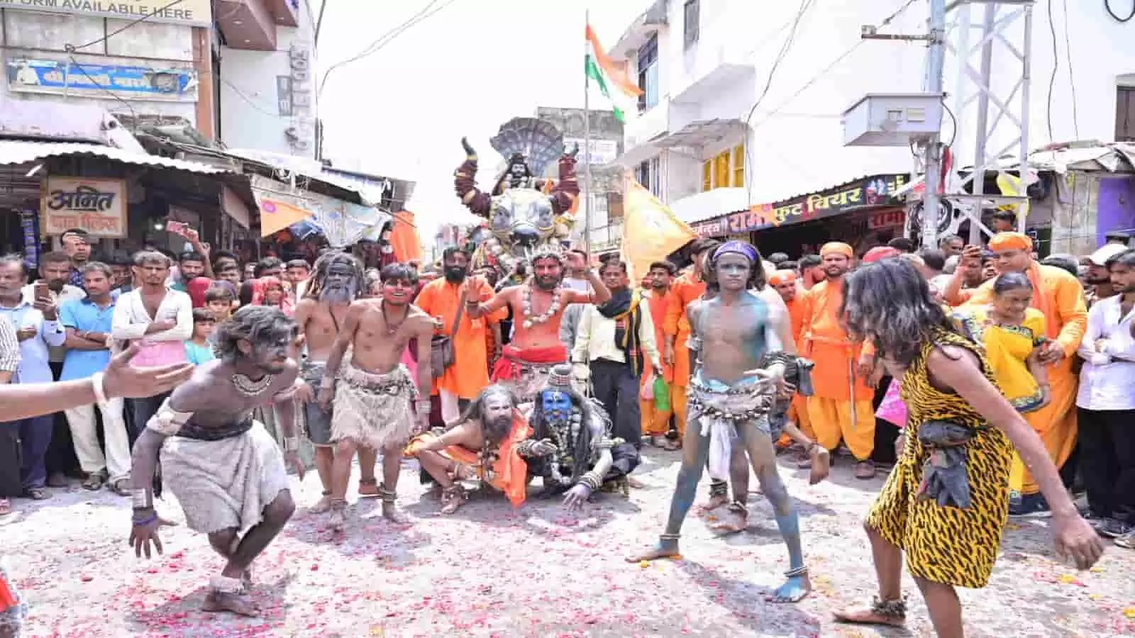 चित्तौड़गढ़: कल्याण महाकुंभ में निकली भव्य शोभा यात्रा, उमड़ा जनसैलाब
