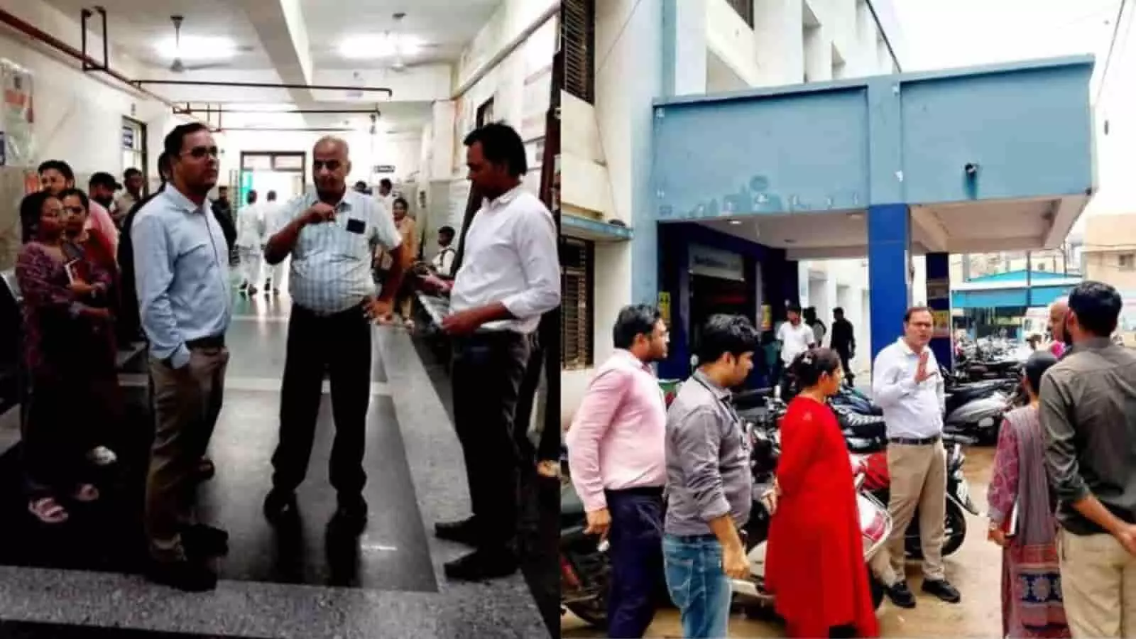 कलेक्टर आशीष तिवारी कटनी जिला चिकित्सालय में अधिकारियों के साथ व्यवस्थाओं का जायजा ले रहे हैं कलेक्टर आशीष तिवारी कटनी जिला चिकित्सालय में अधिकारियों के साथ व्यवस्थाओं का जायजा ले रहे हैं
