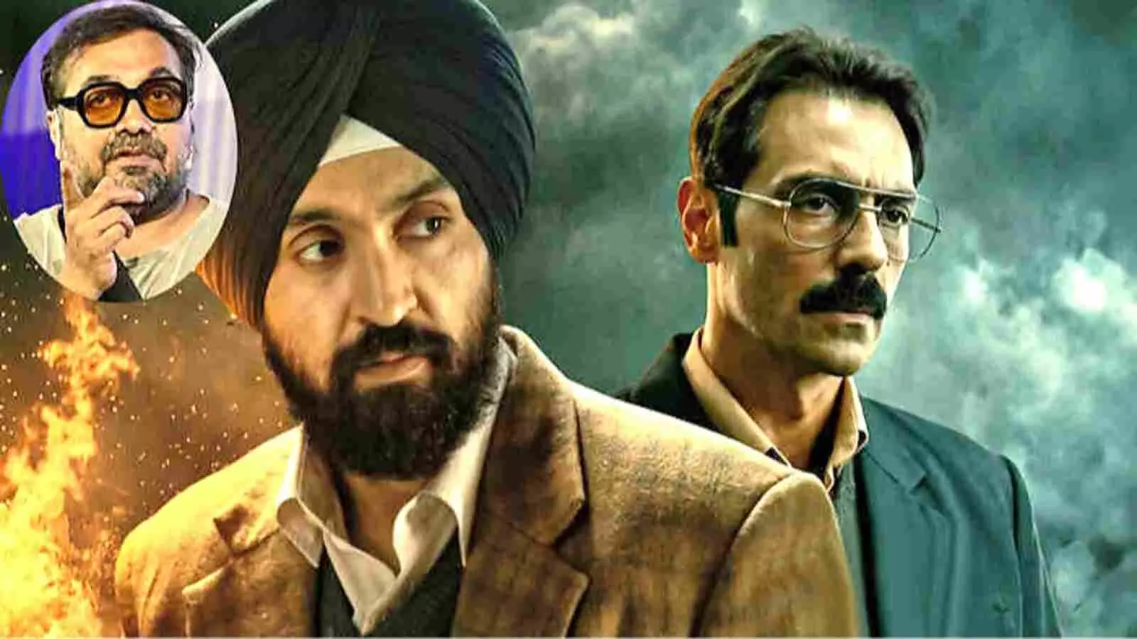 फिल्म सतलज के अभिनेता दिलजीत दोसांझ और अर्जुन रामपाल के साथ अनुराग कश्यप। फिल्म सतलज के अभिनेता दिलजीत दोसांझ और अर्जुन रामपाल के साथ अनुराग कश्यप।