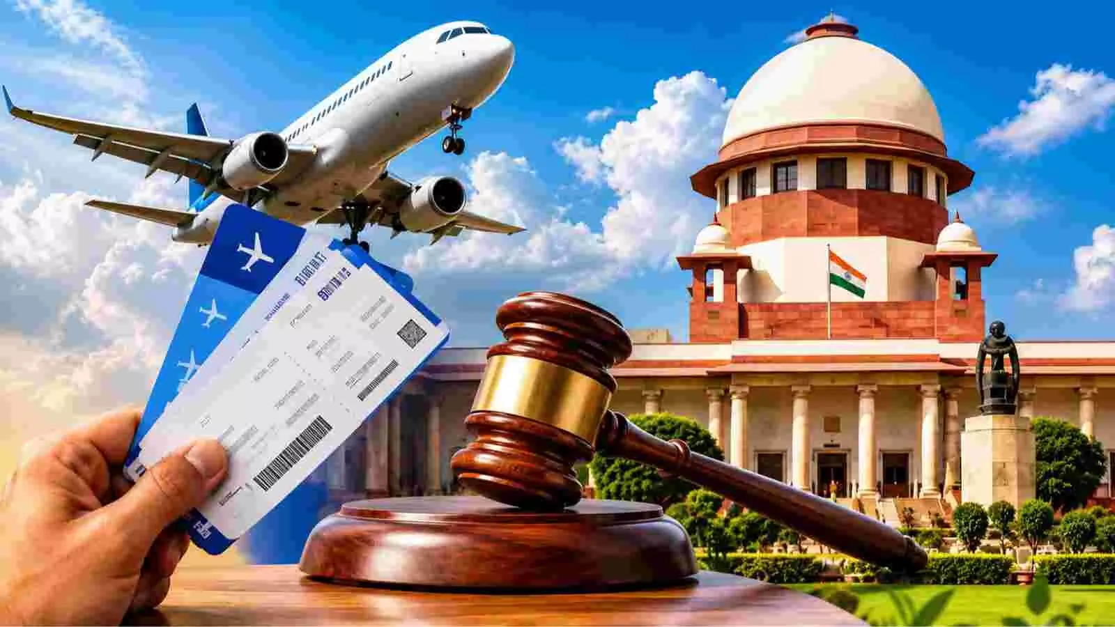 हवाई टिकटों की ‘डायनेमिक प्राइसिंग’ पर सुप्रीम कोर्ट में सुनवाई, यात्रियों को मिल सकती है राहत| हवाई टिकटों की ‘डायनेमिक प्राइसिंग’ पर सुप्रीम कोर्ट में सुनवाई, यात्रियों को मिल सकती है राहत|
