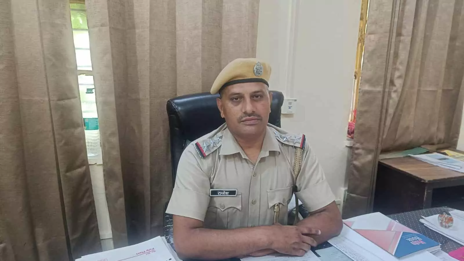 भुसावर थाने को मिले नए थानाधिकारी राजेश मीणा, पदभार संभालते ही अपराधियों पर सख्ती का दिया संदेश