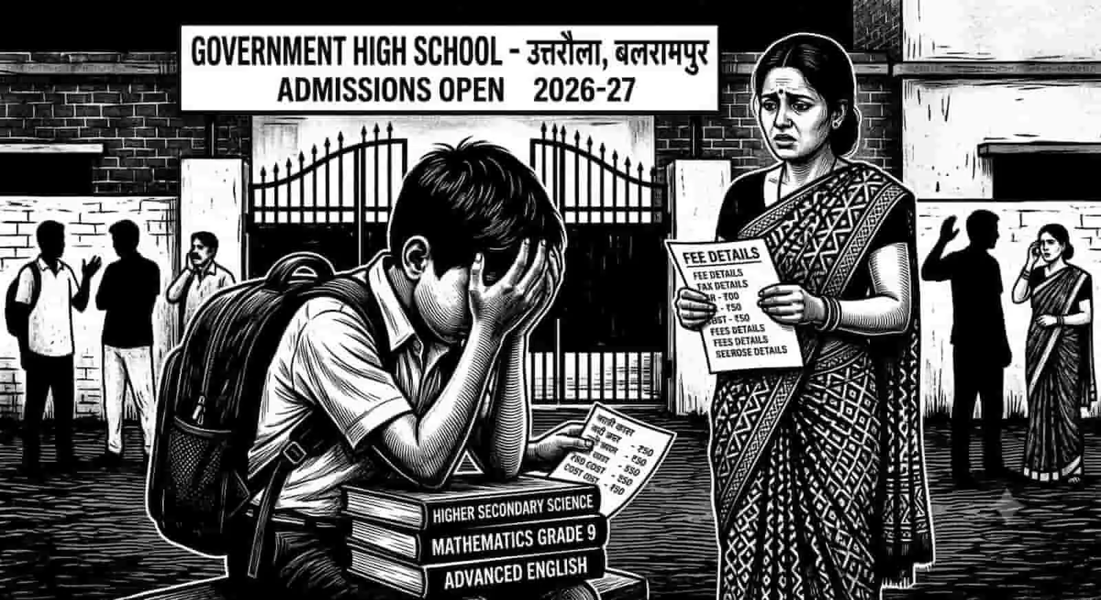 यूपी बोर्ड के आदेश बेअसर! उतरौला के स्कूलों में महँगी अनधिकृत किताबों से अभिभावकों पर बढ़ा आर्थिक बोझ