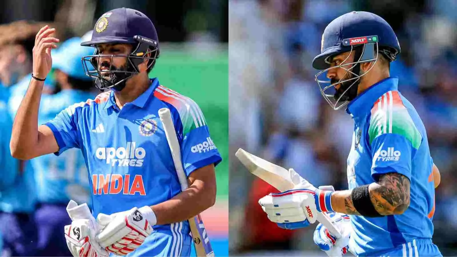 एजबेस्टन में इंग्लैंड के खिलाफ पहले वनडे मैच के दौरान रोहित शर्मा और विराट कोहली। एजबेस्टन में इंग्लैंड के खिलाफ पहले वनडे मैच के दौरान रोहित शर्मा और विराट कोहली।