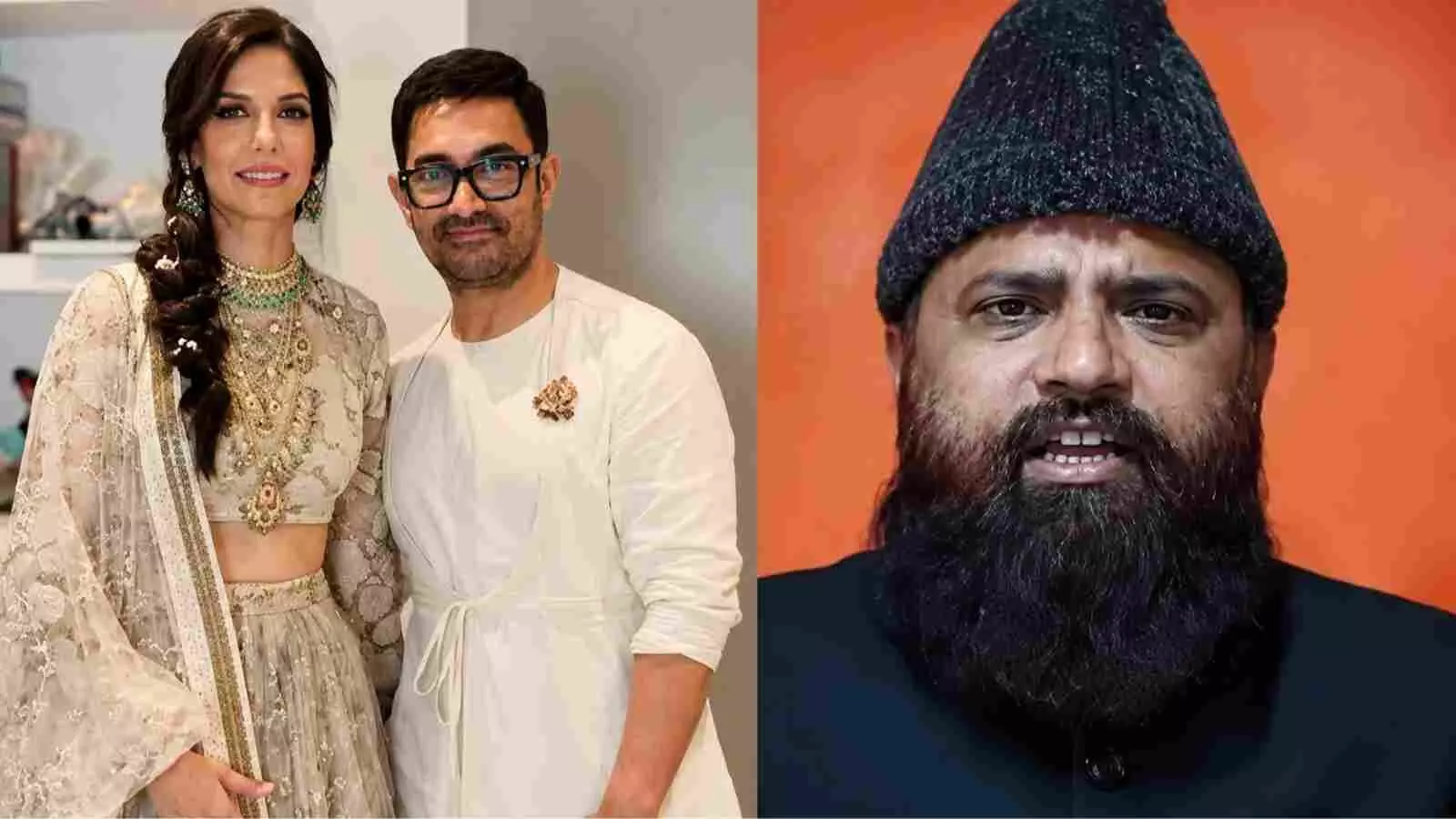 बॉलीवुड अभिनेता आमिर खान अपनी पत्नी गौरी स्प्रैट के साथ और चीफ मुफ्ती। बॉलीवुड अभिनेता आमिर खान अपनी पत्नी गौरी स्प्रैट के साथ और चीफ मुफ्ती।