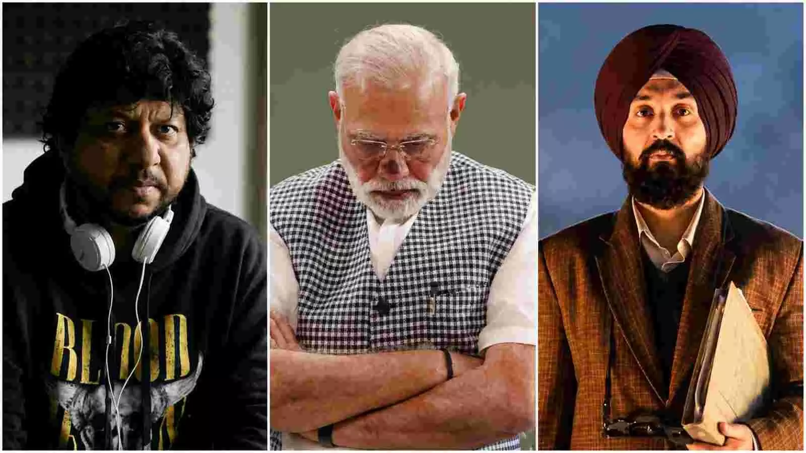 निर्देशक हनी त्रेहान, प्रधानमंत्री नरेंद्र मोदी और दिलजीत दोसांझ फिल्म सतलज के संदर्भ में। निर्देशक हनी त्रेहान, प्रधानमंत्री नरेंद्र मोदी और दिलजीत दोसांझ फिल्म सतलज के संदर्भ में।
